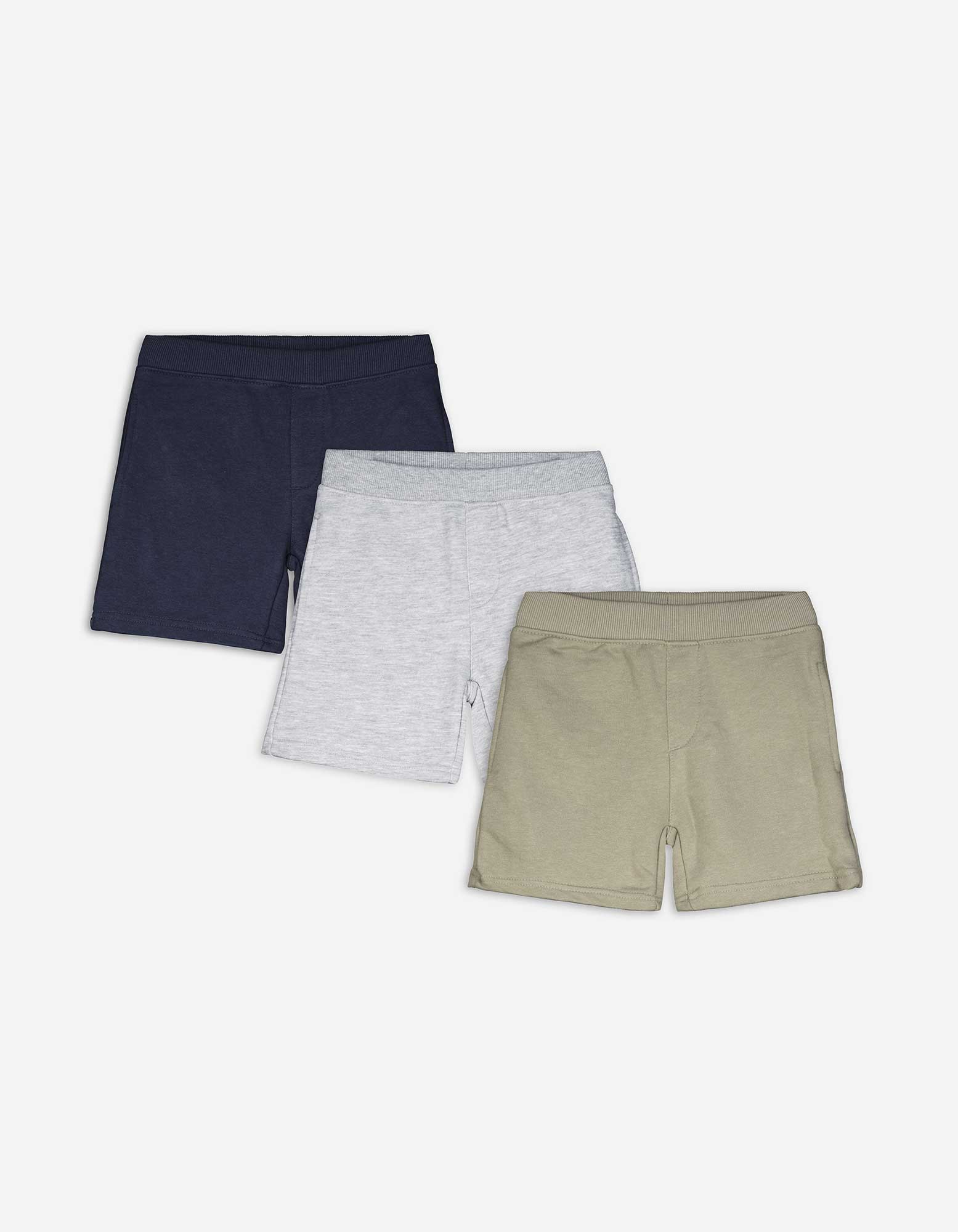 Kinder Shorts - 3er-Pack, Takko, dunkelblau