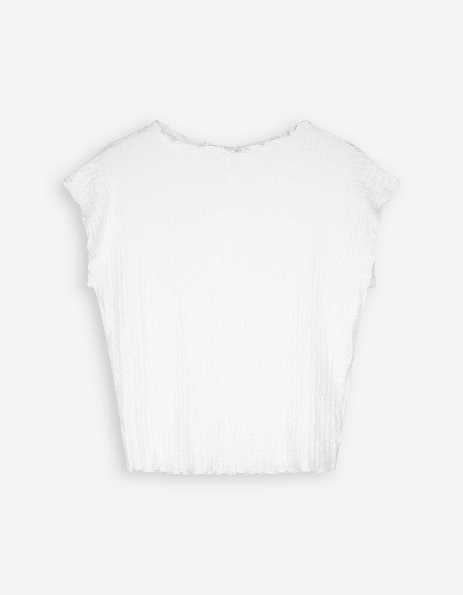 Damen Shirt - Mockneck, Takko, weiß S