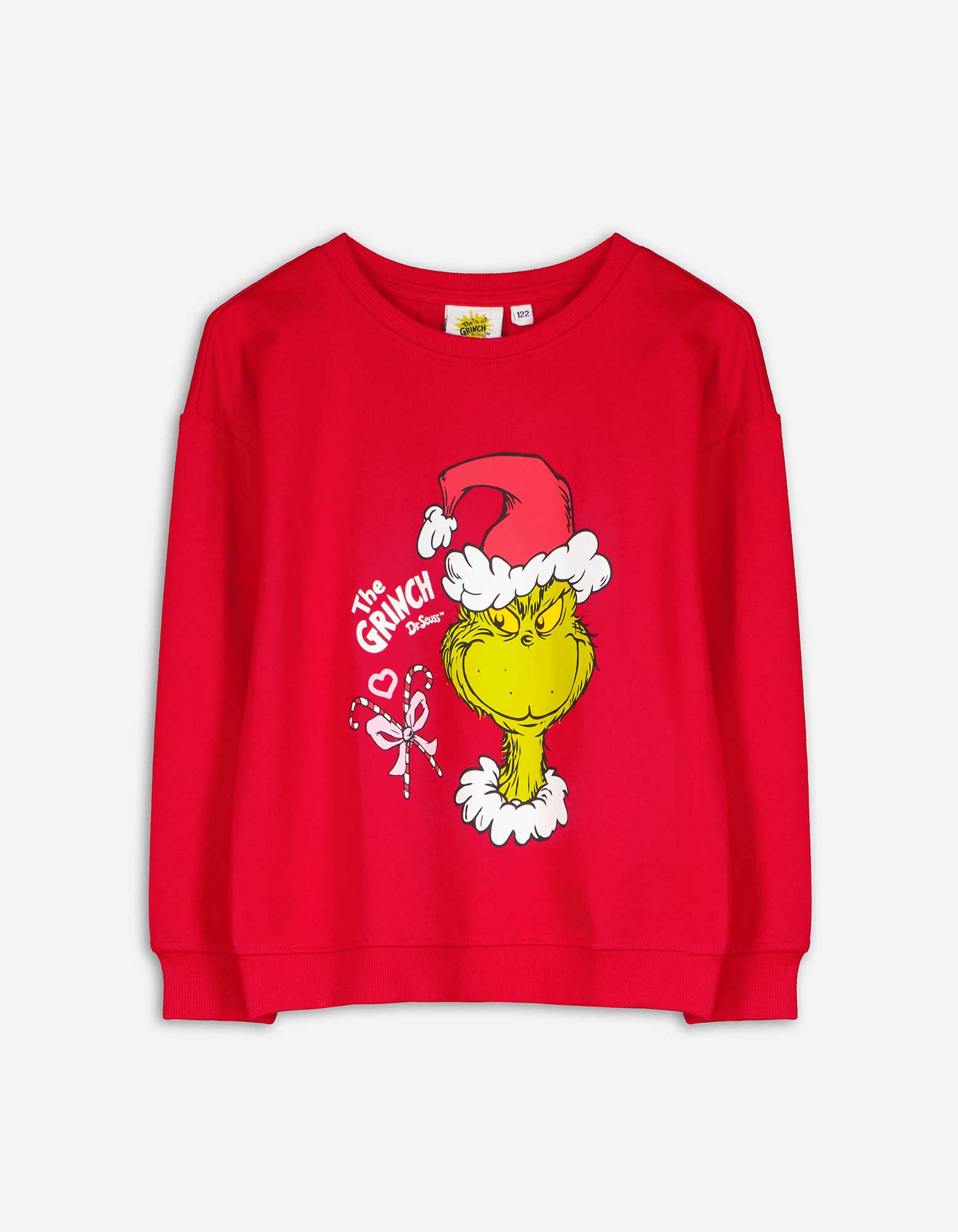 Kinder Sweatshirt - Grinch - rot, Takko, rot