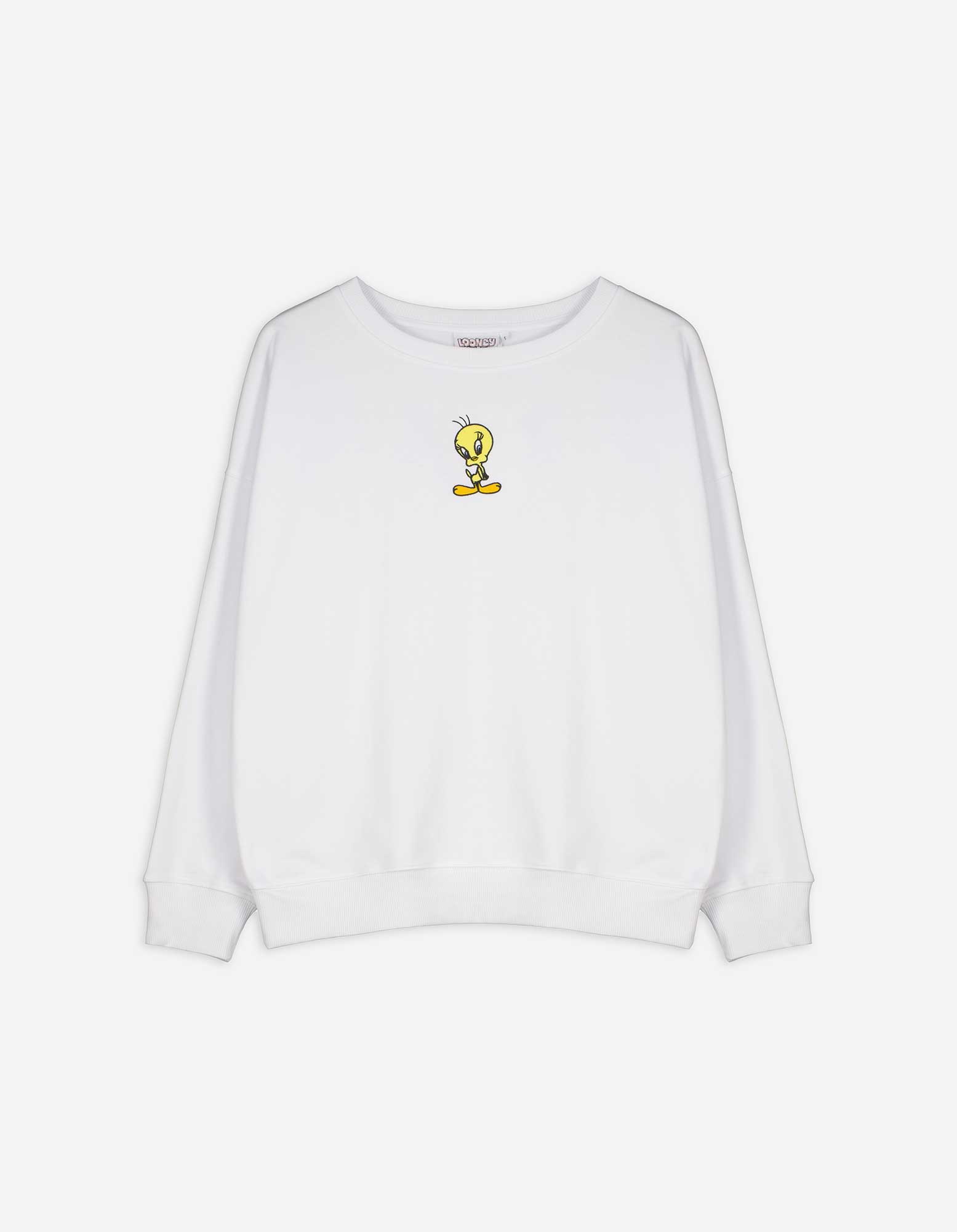 Damen Sweatshirt - Looney Tunes - weiß, Takko, weiß XS