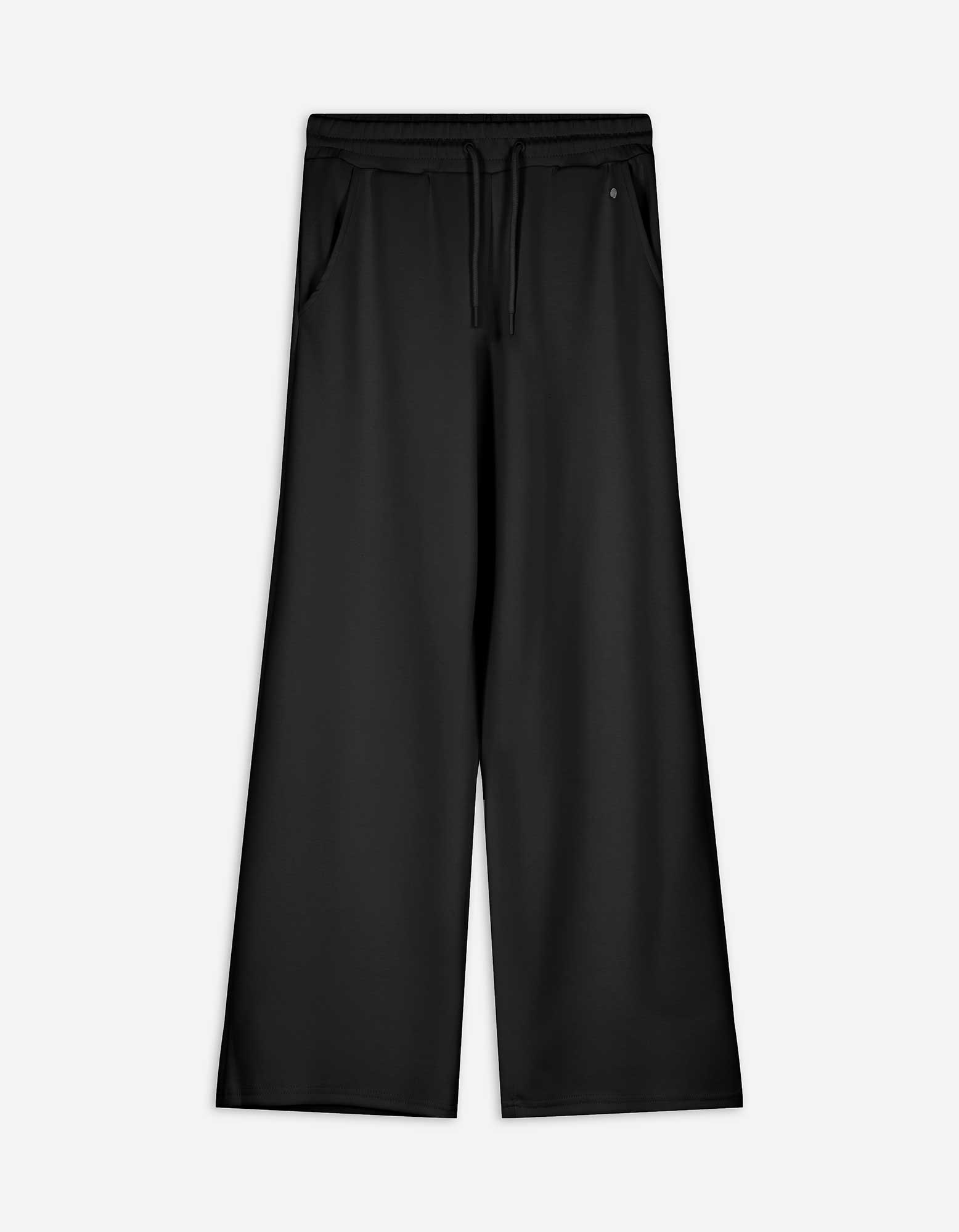 Damen Jogginghose - Straight Fit - schwarz, Takko, schwarz XL