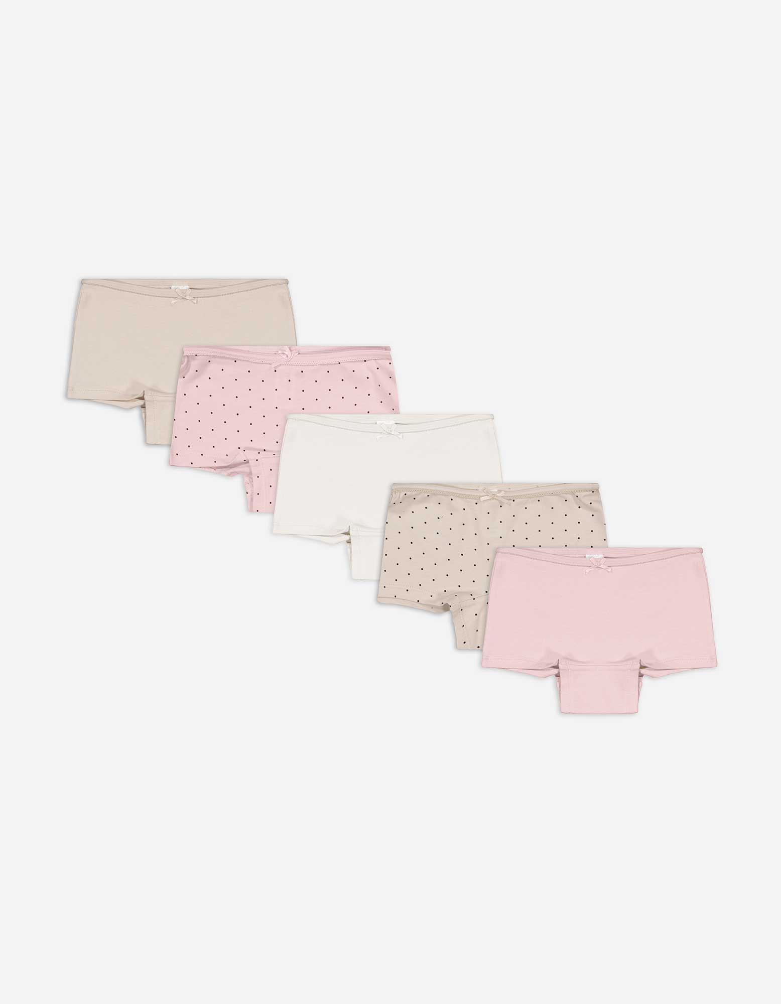 Kinder Panty - 5er-Pack, Takko, beige