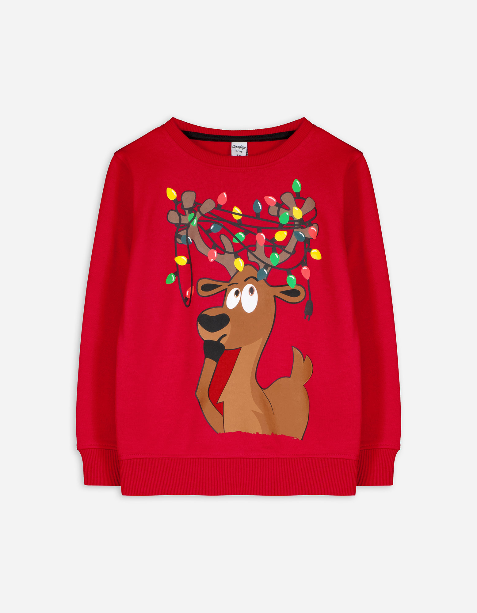 Kinder Sweatshirt - Christmas - dunkelrot, Takko, dunkelrot