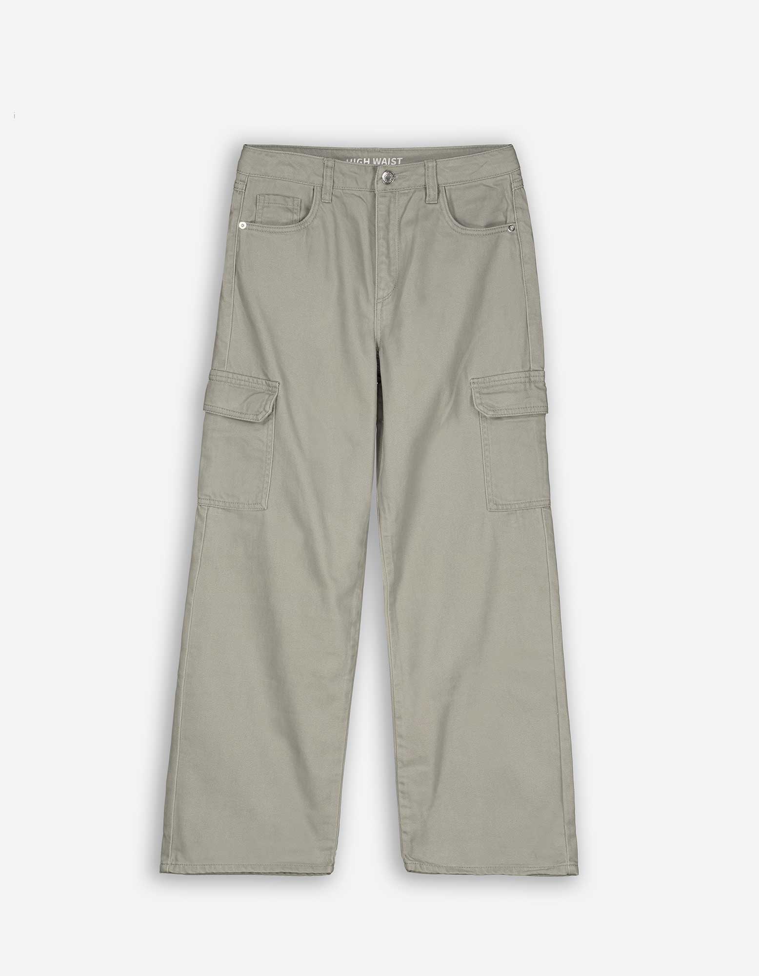 Kinder Cargohose - Wide Fit, Takko, dunkelgrün