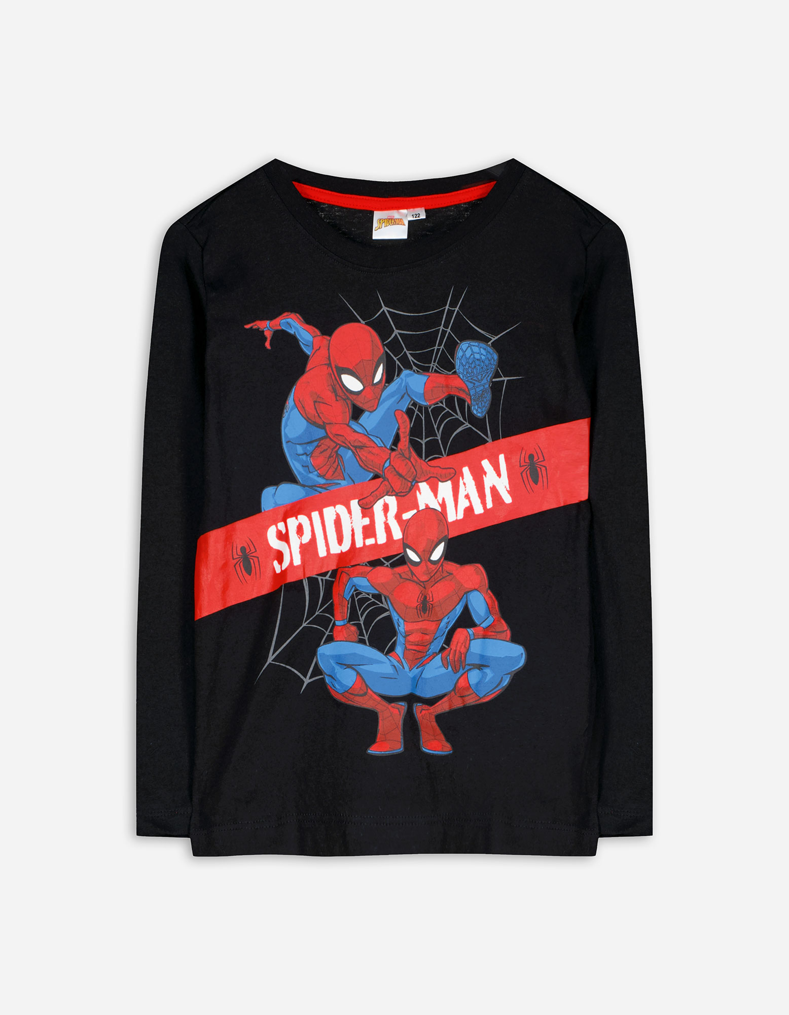 Kinder Langarmshirt - Spiderman - schwarz, Takko, schwarz