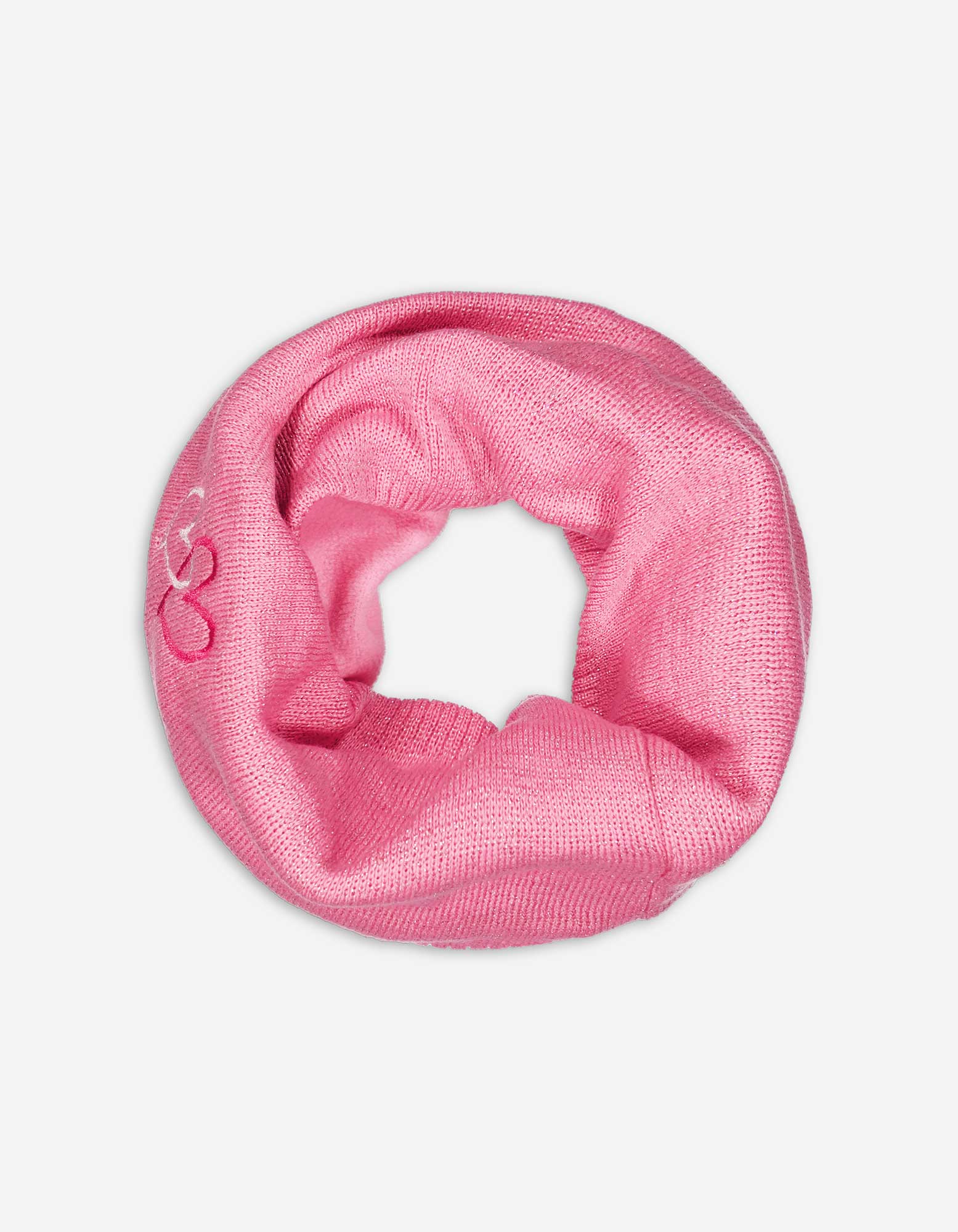 Kinder Loop-Schal - Stickereien, Takko, pink onesize