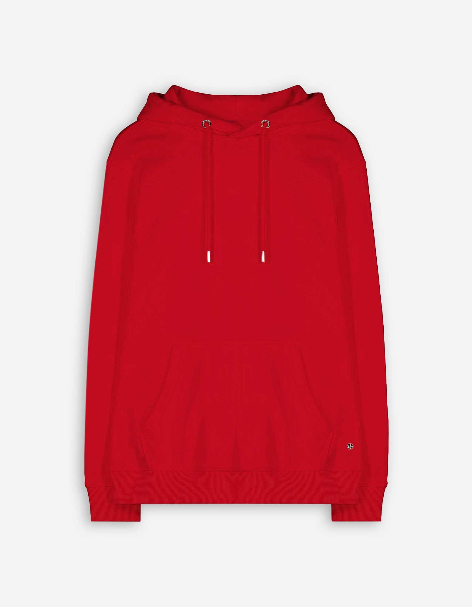 Damen Hoodie - Kangurutasche - rot, Takko, rot XL