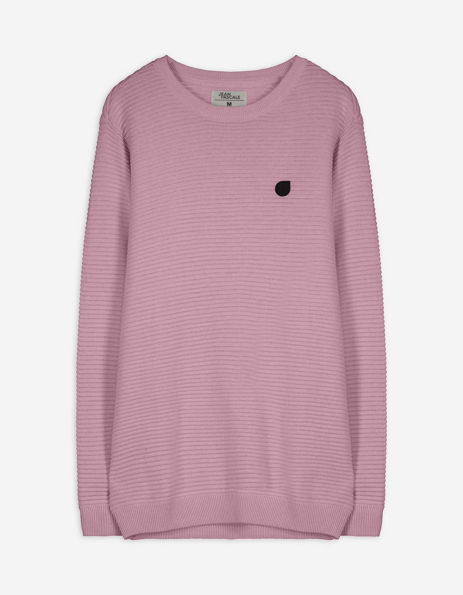 Herren Pullover - Labelpatch - pink, Takko, pink S