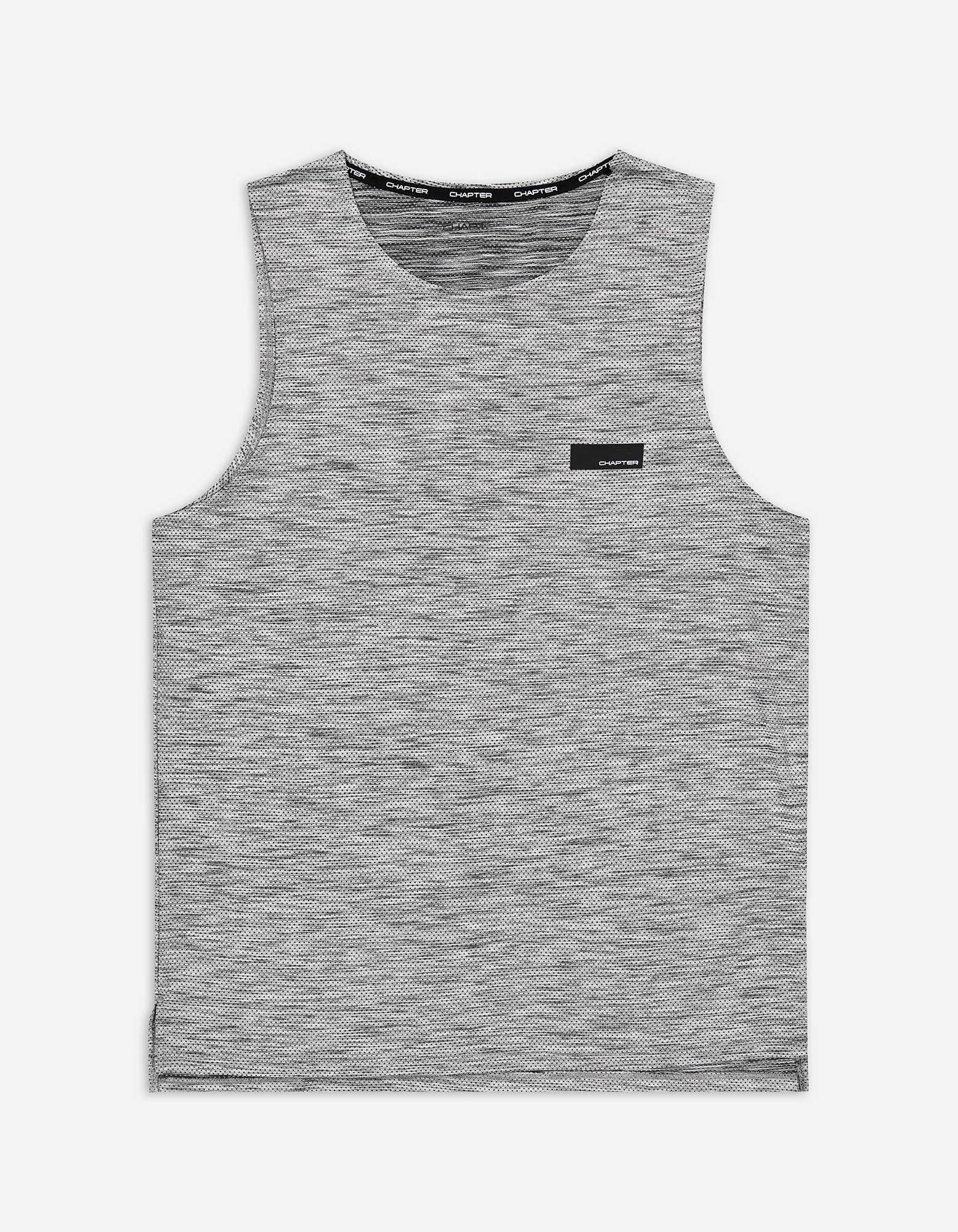 Herren Tanktop - Recycled Polyester, Takko, grau XXL