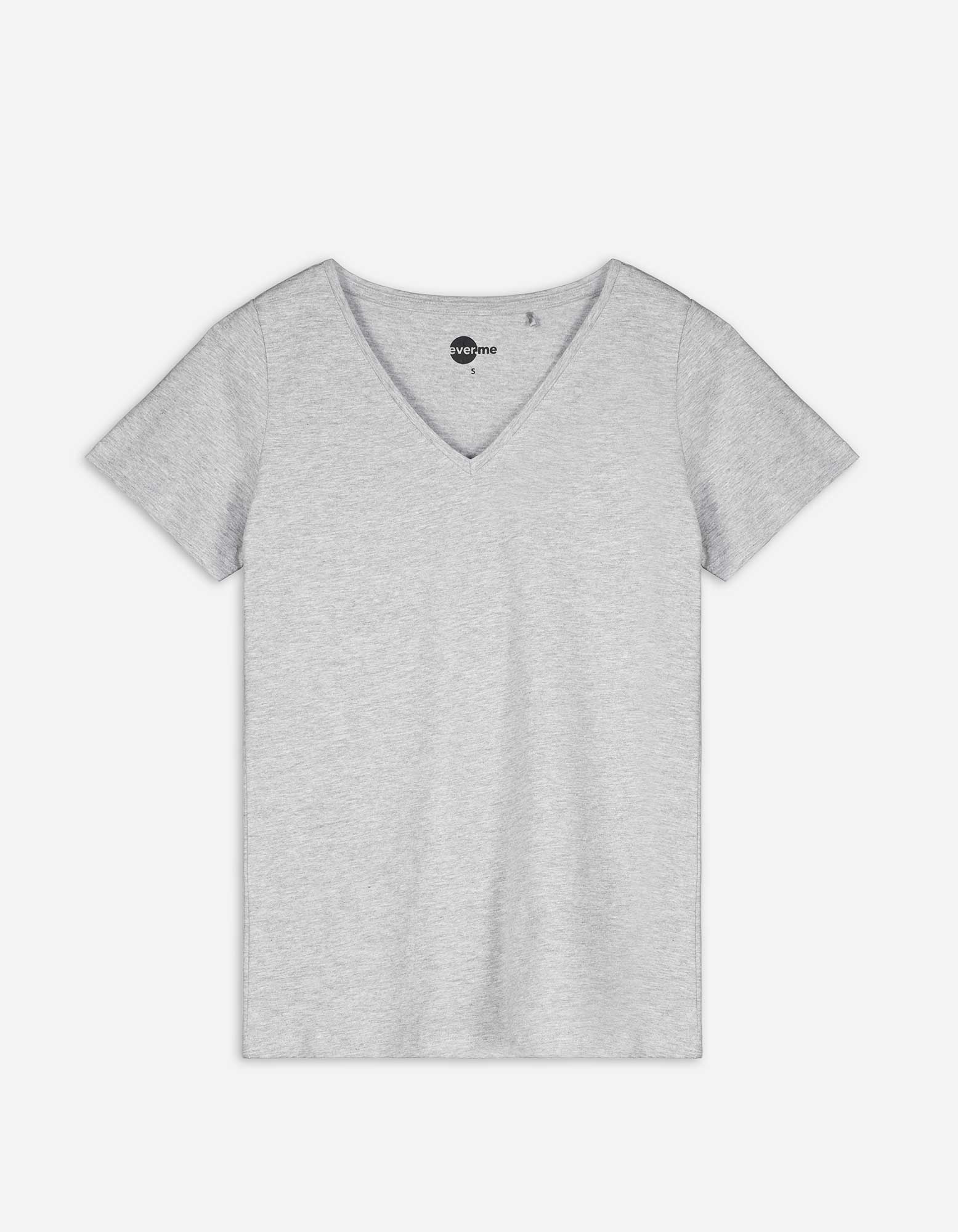 Damen T-Shirt - Basic, Takko, grau XS