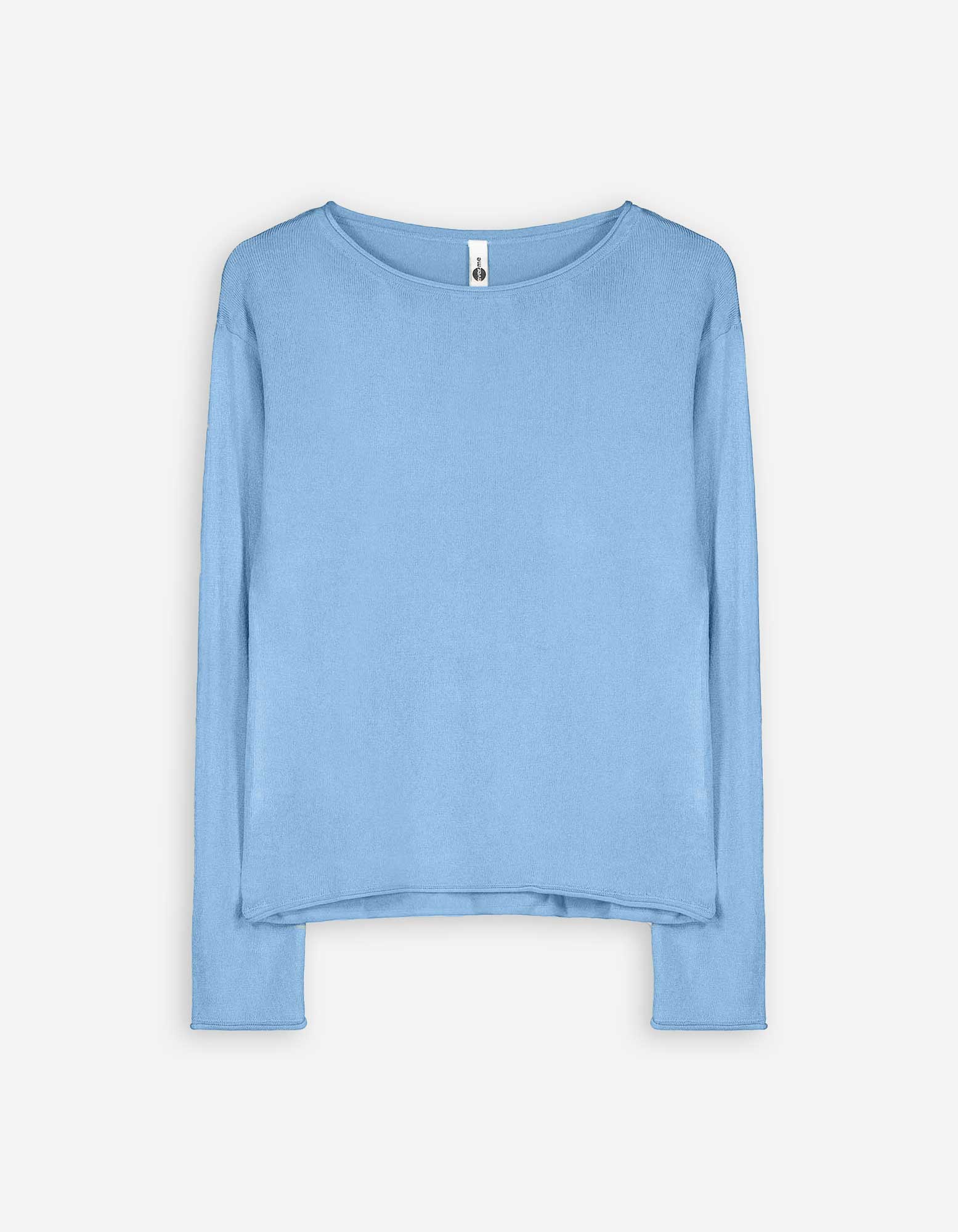 Damen Pullover - Weiches Material - hellblau, Takko, hellblau XXL