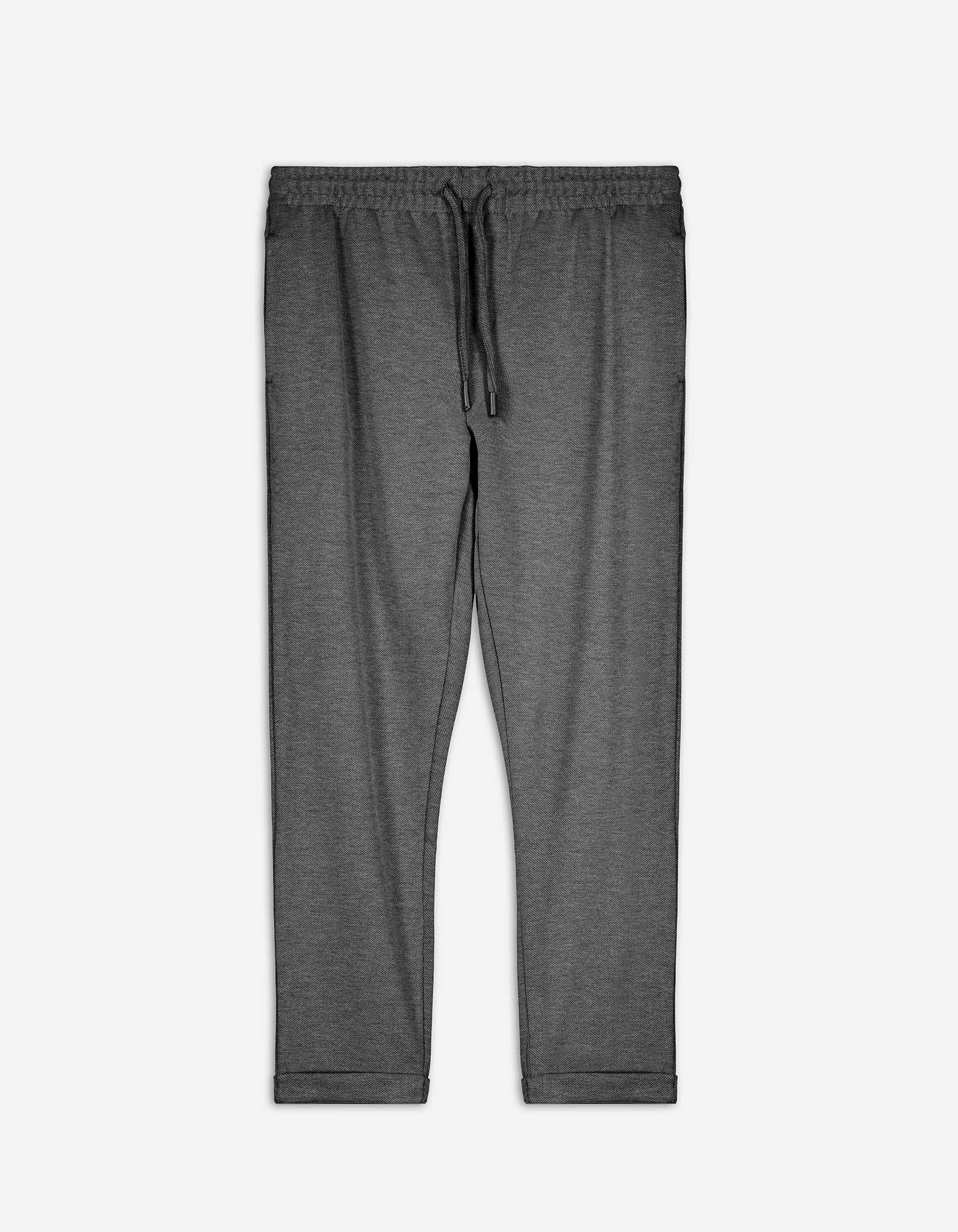 Herren Jogpants - Fixierter Beinumschlag - dunkelgrau, Takko, dunkelgrau S