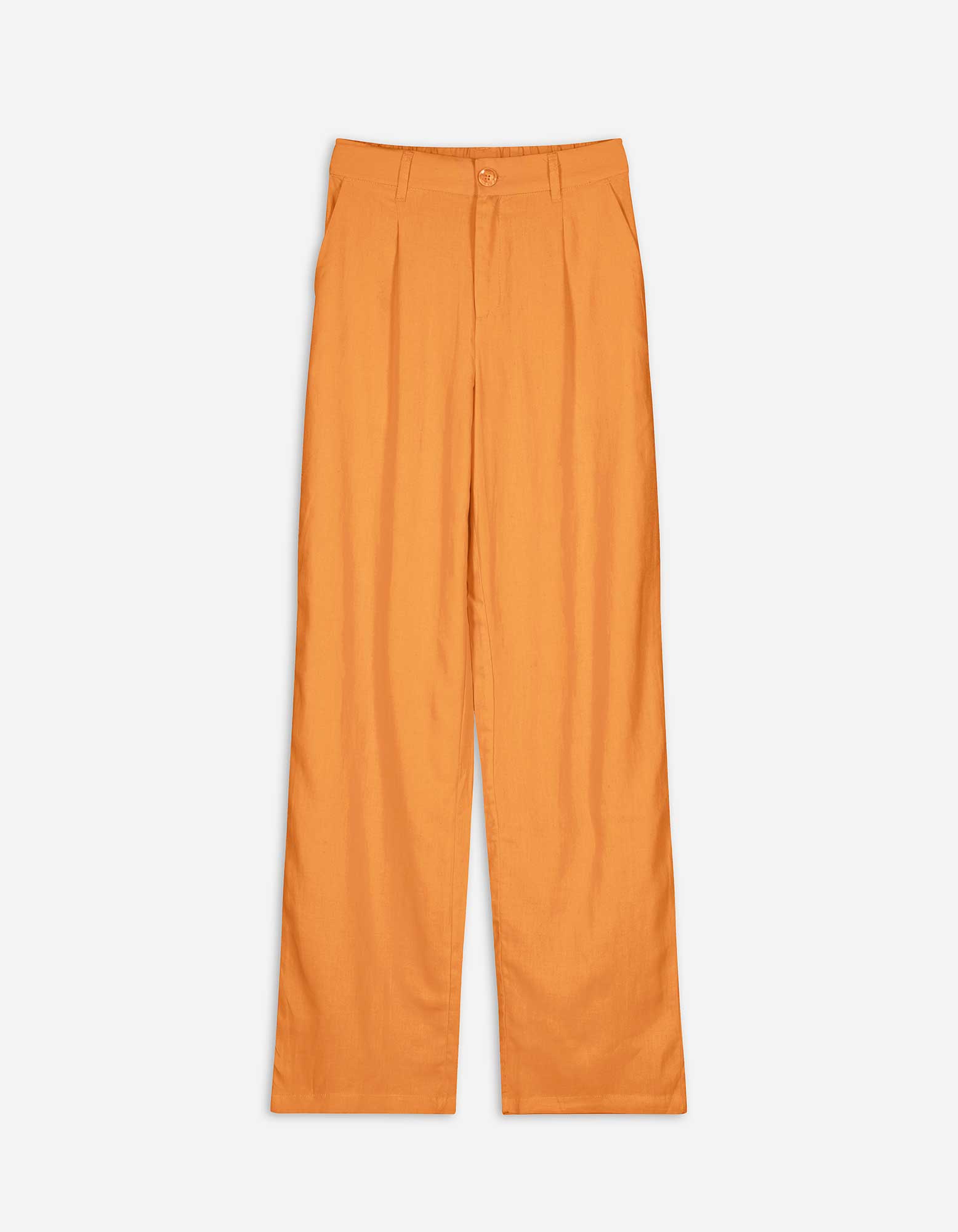 Damen Culotte - Leinen-Mix, Takko, orange 36