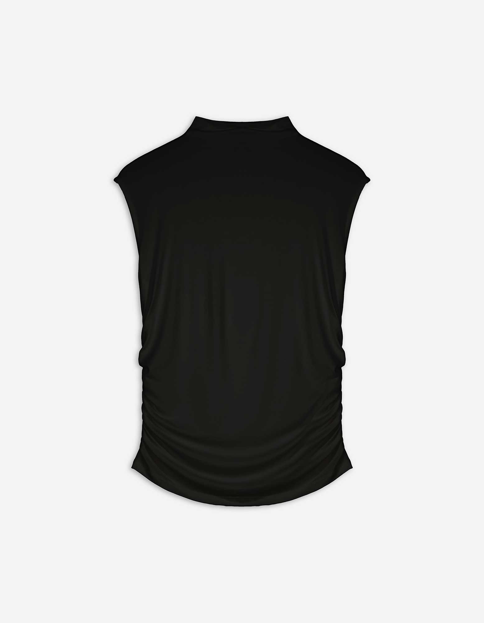 Damen Top - Mockneck, Takko, schwarz XXL