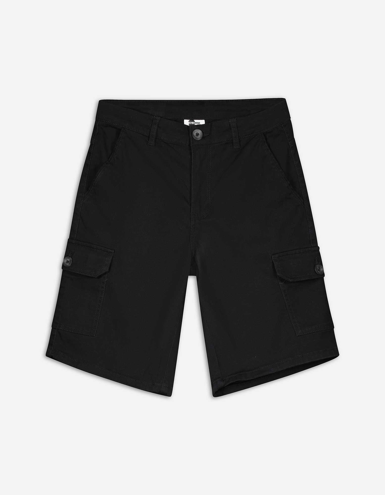 Damen Bermuda  - Twill, Takko, schwarz 34