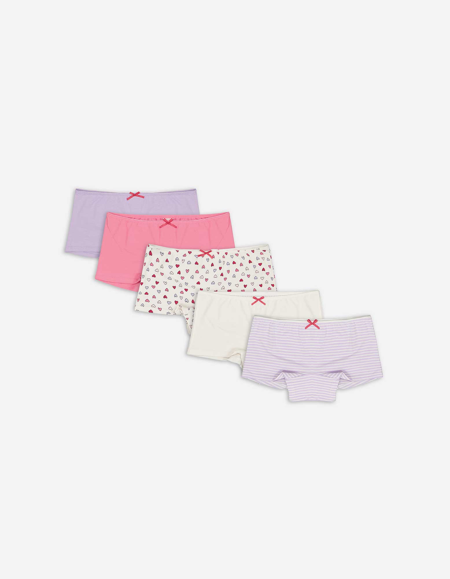 Kinder Panty - 5er-Pack, Takko, weiß