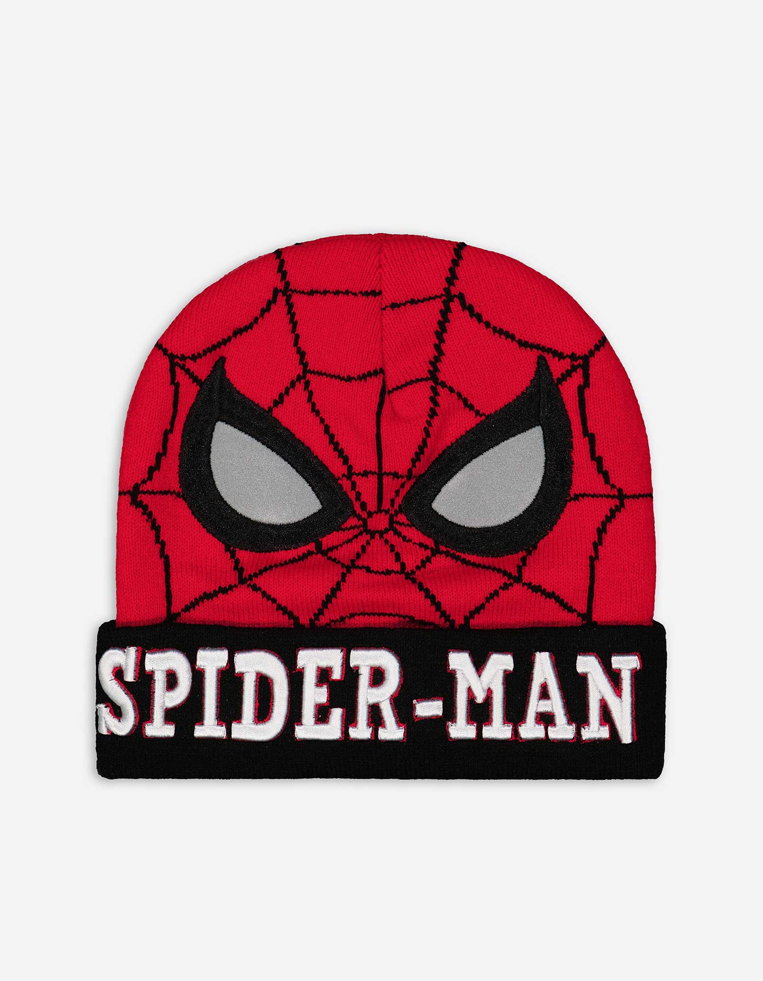 Kinder Strickmütze - Spiderman, Takko, rot onesize