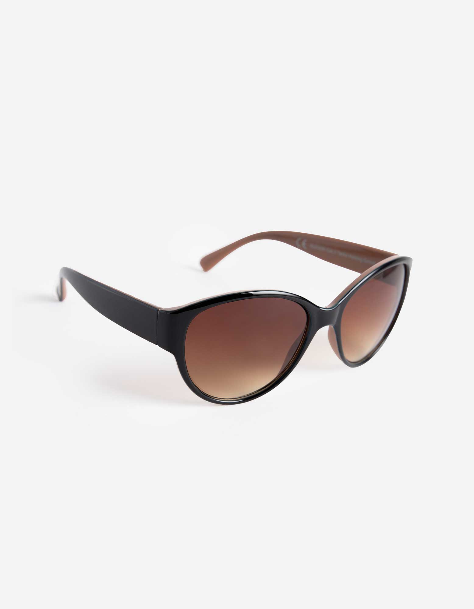 Damen Sonnenbrille - Oval, Takko, dunkelbraun onesize