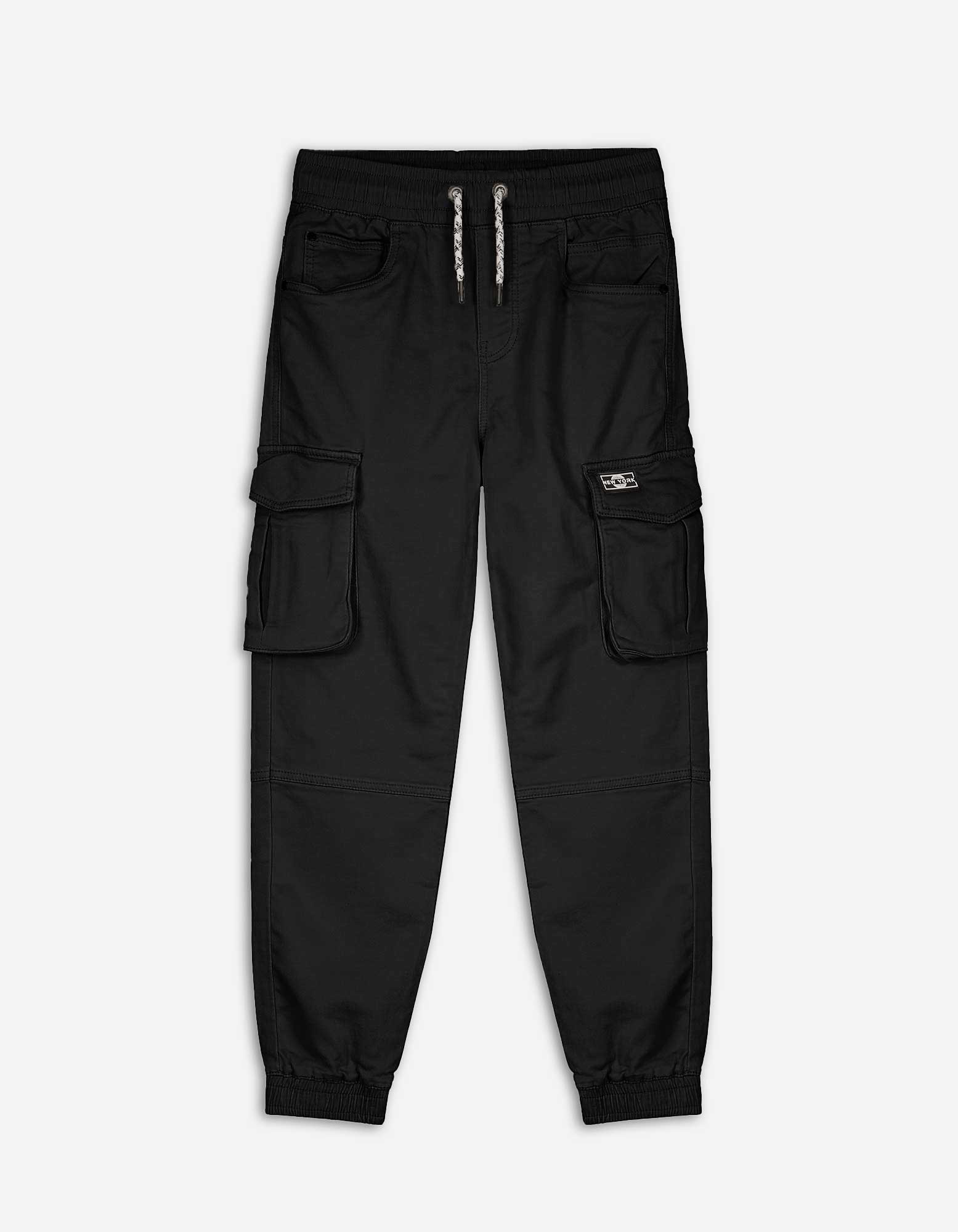 Kinder Cargohose - Relaxed Fit - schwarz, Takko, schwarz