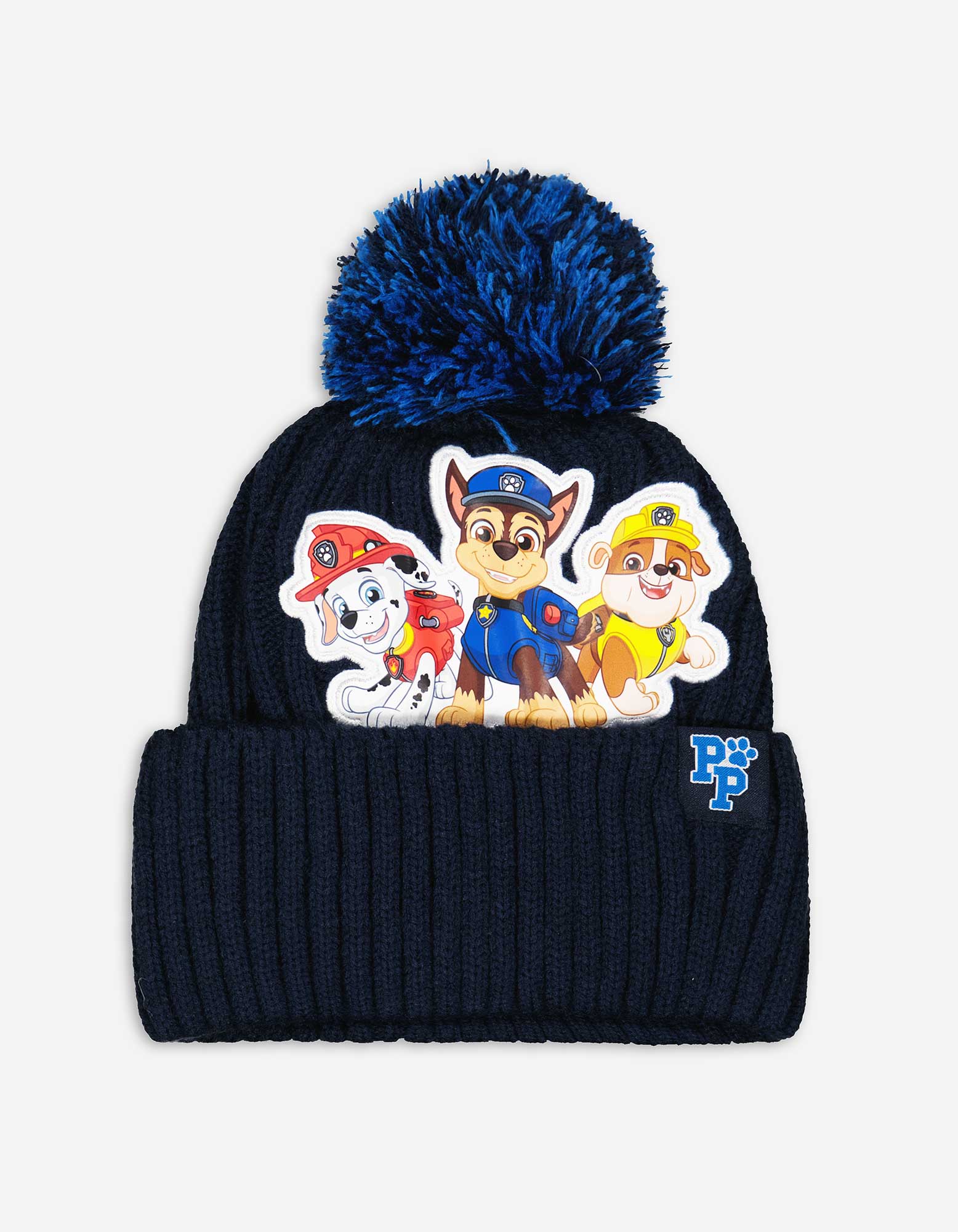 Kinder Pudelmütze - Paw Patrol - dunkelblau, Takko, dunkelblau onesize