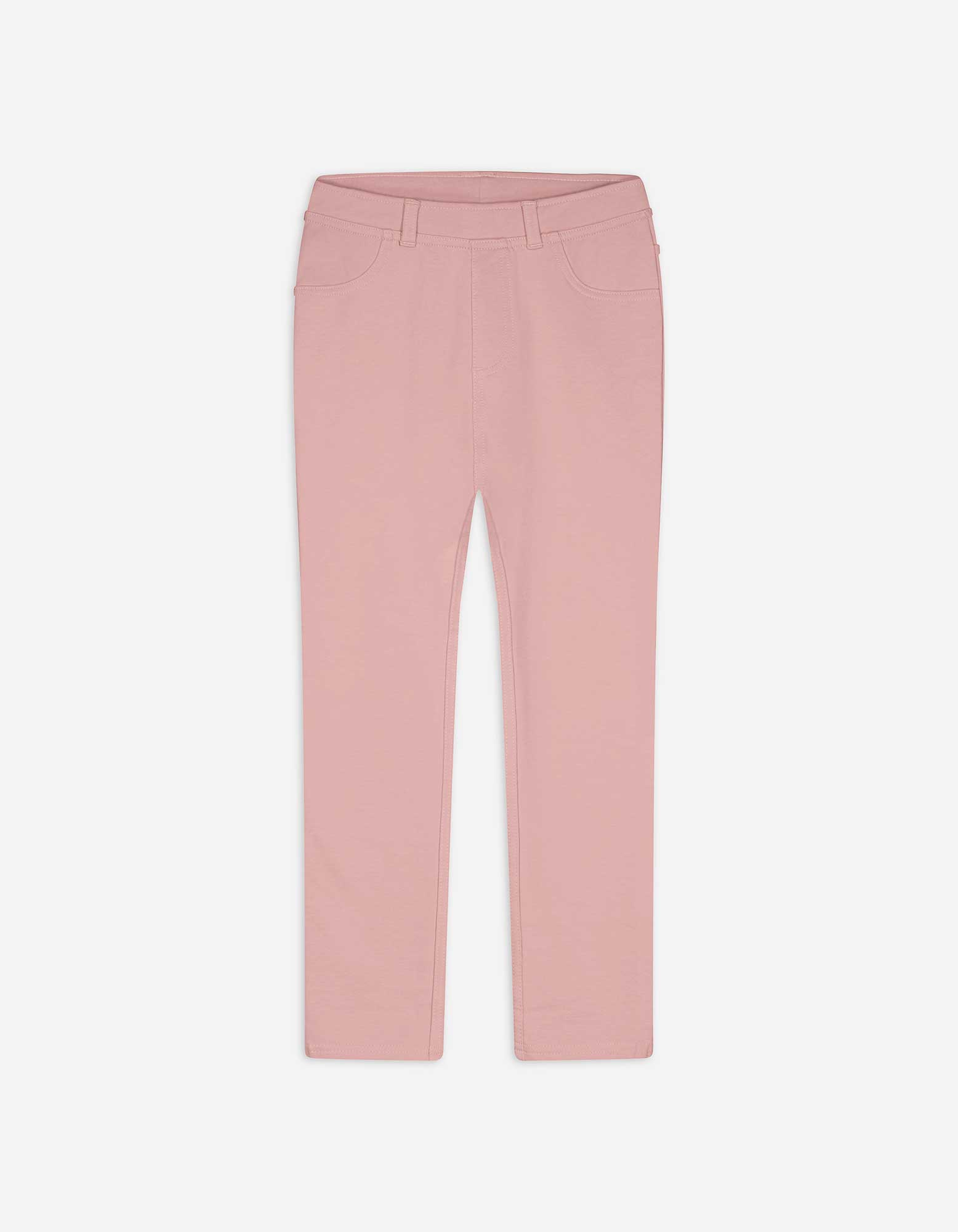 Kinder Jeggings - einfarbig - rosa, Takko, rosa