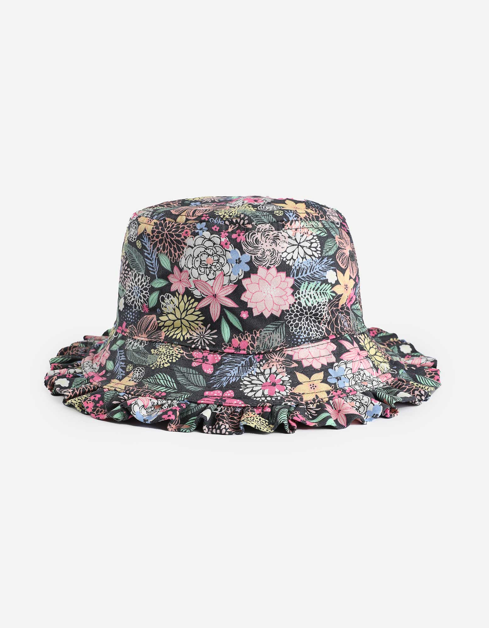 Kinder Bucket Hat - Volants, Takko, dunkelgrau