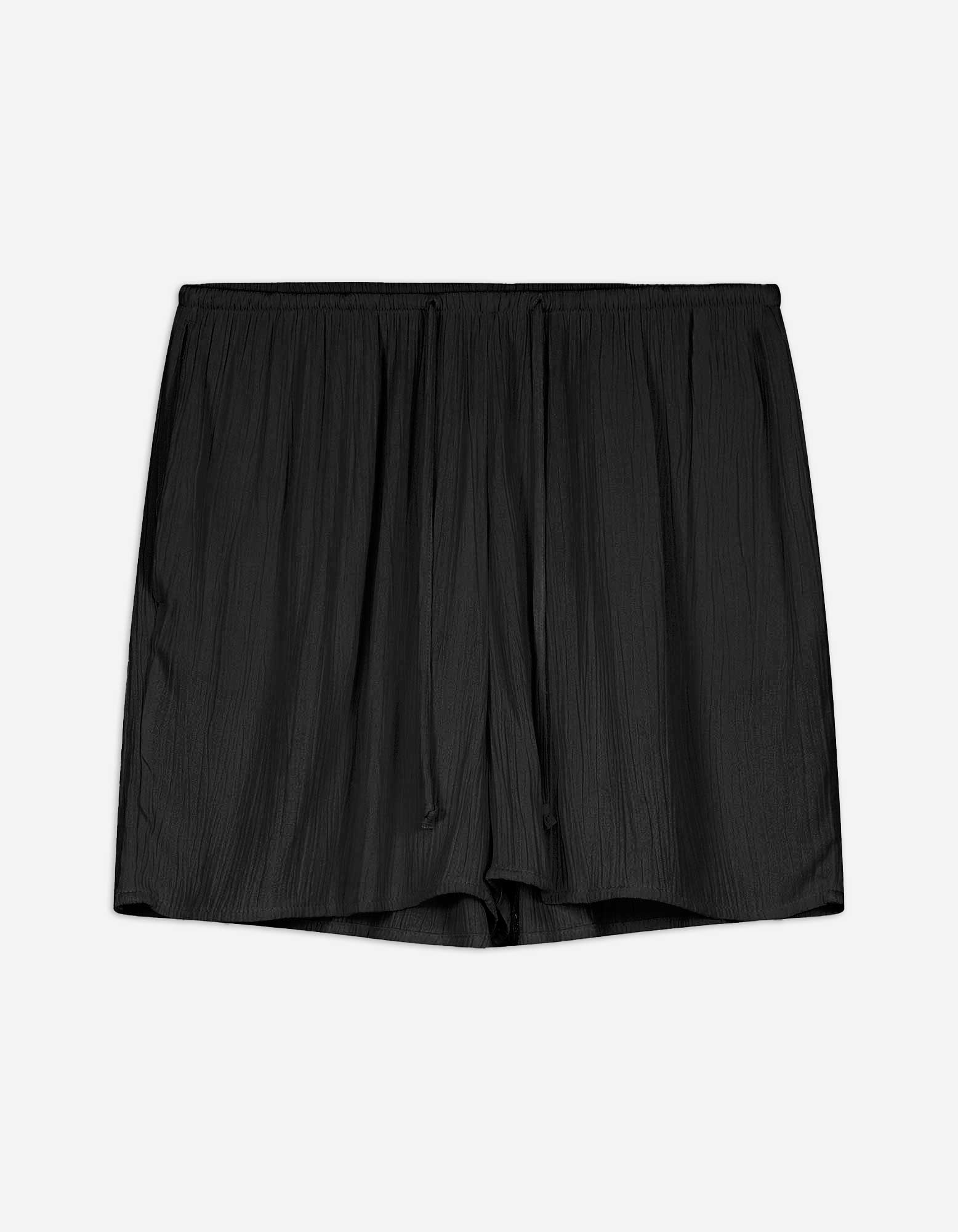 Damen Shorts - Viskose - schwarz, Takko, schwarz XS