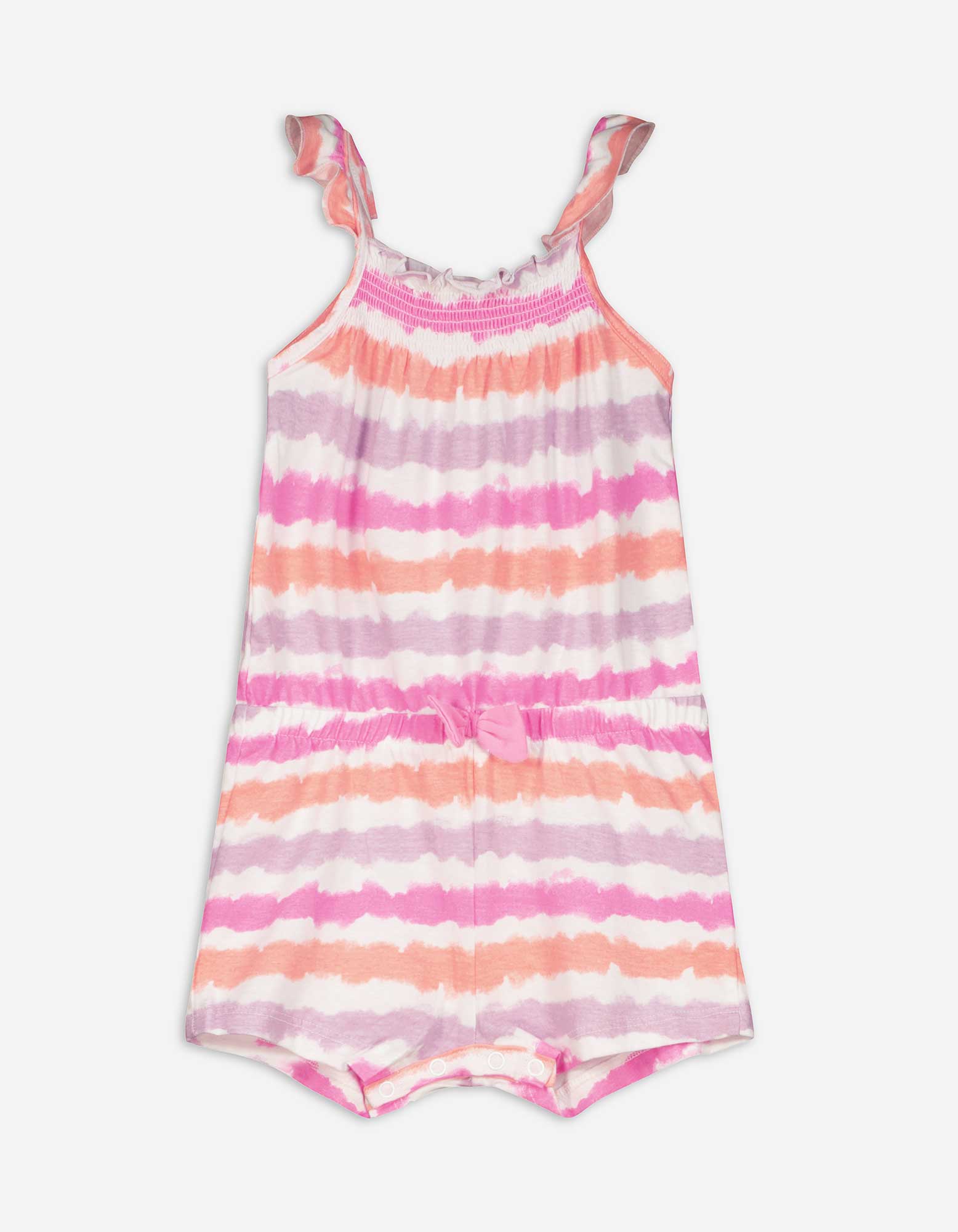 Baby Jumpsuit - Schleifenapplikation, Takko, weiß