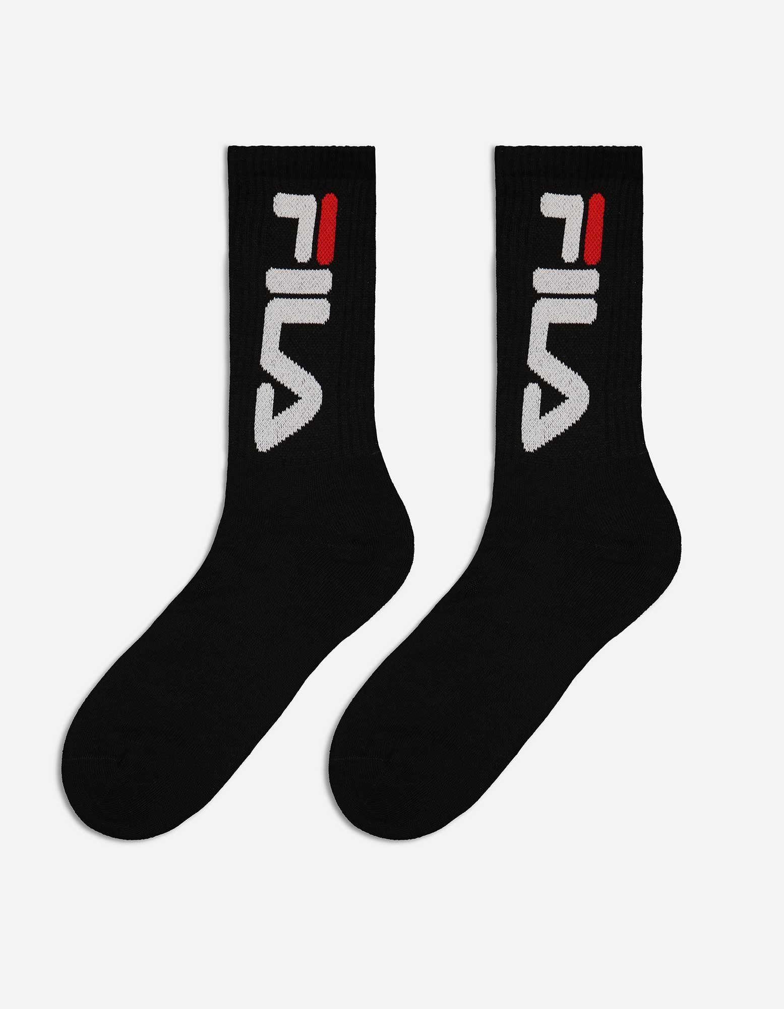 Herren Socken - 2er-Pack - Fila, Takko, schwarz 43-46