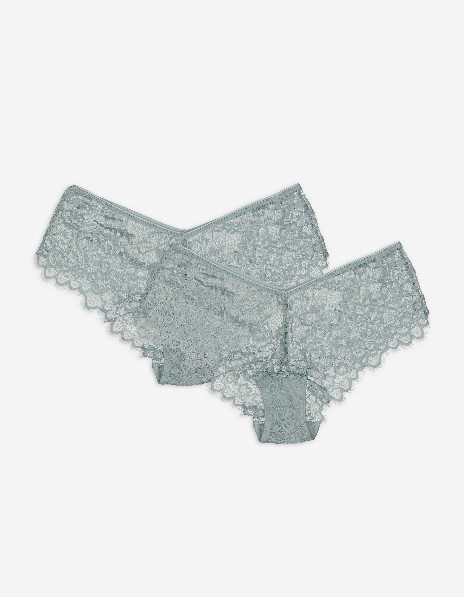 Damen Panty - 2er-Pack, Takko, grün L