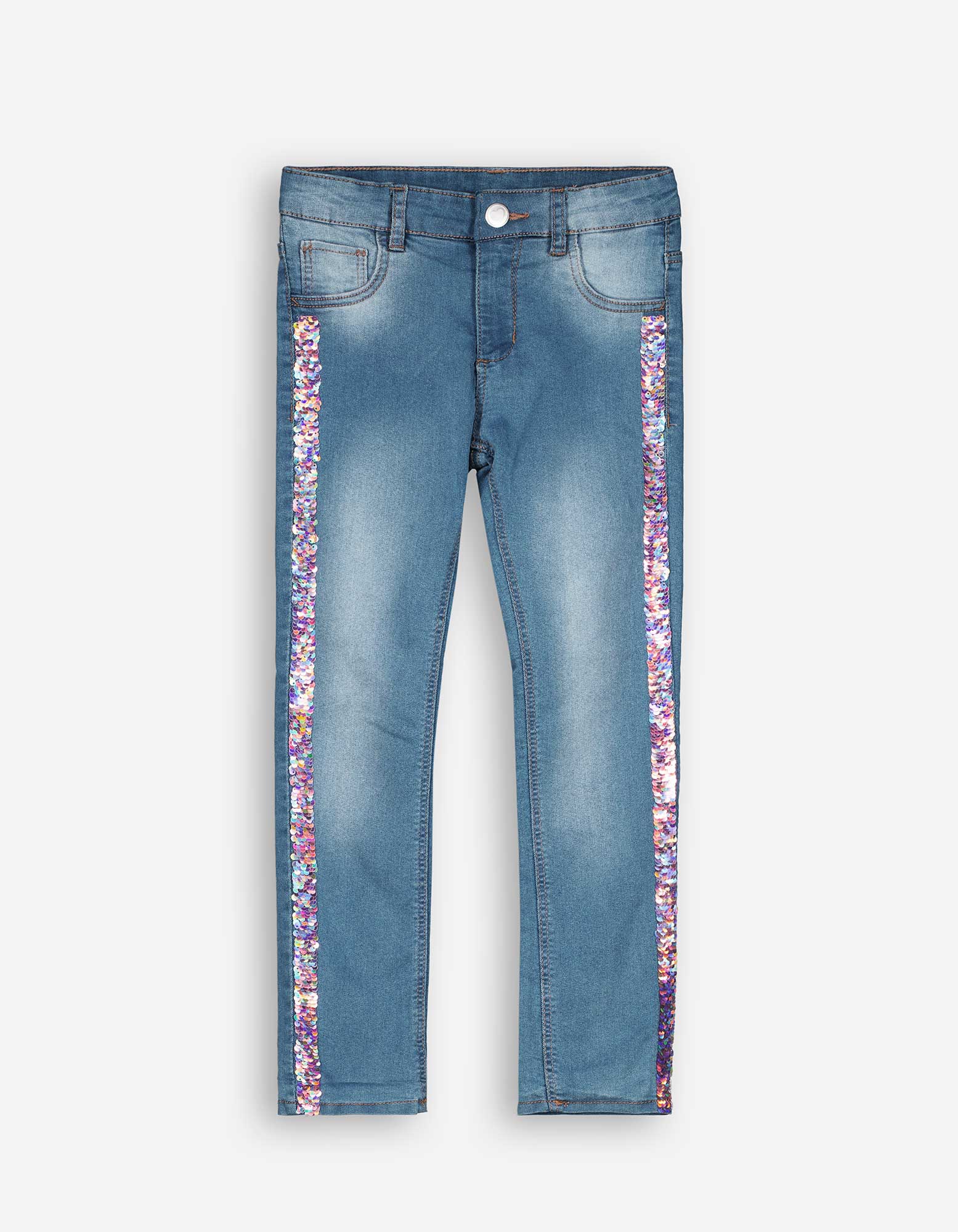 Kinder Jeans - Thermoeffekt - blau, Takko, blau