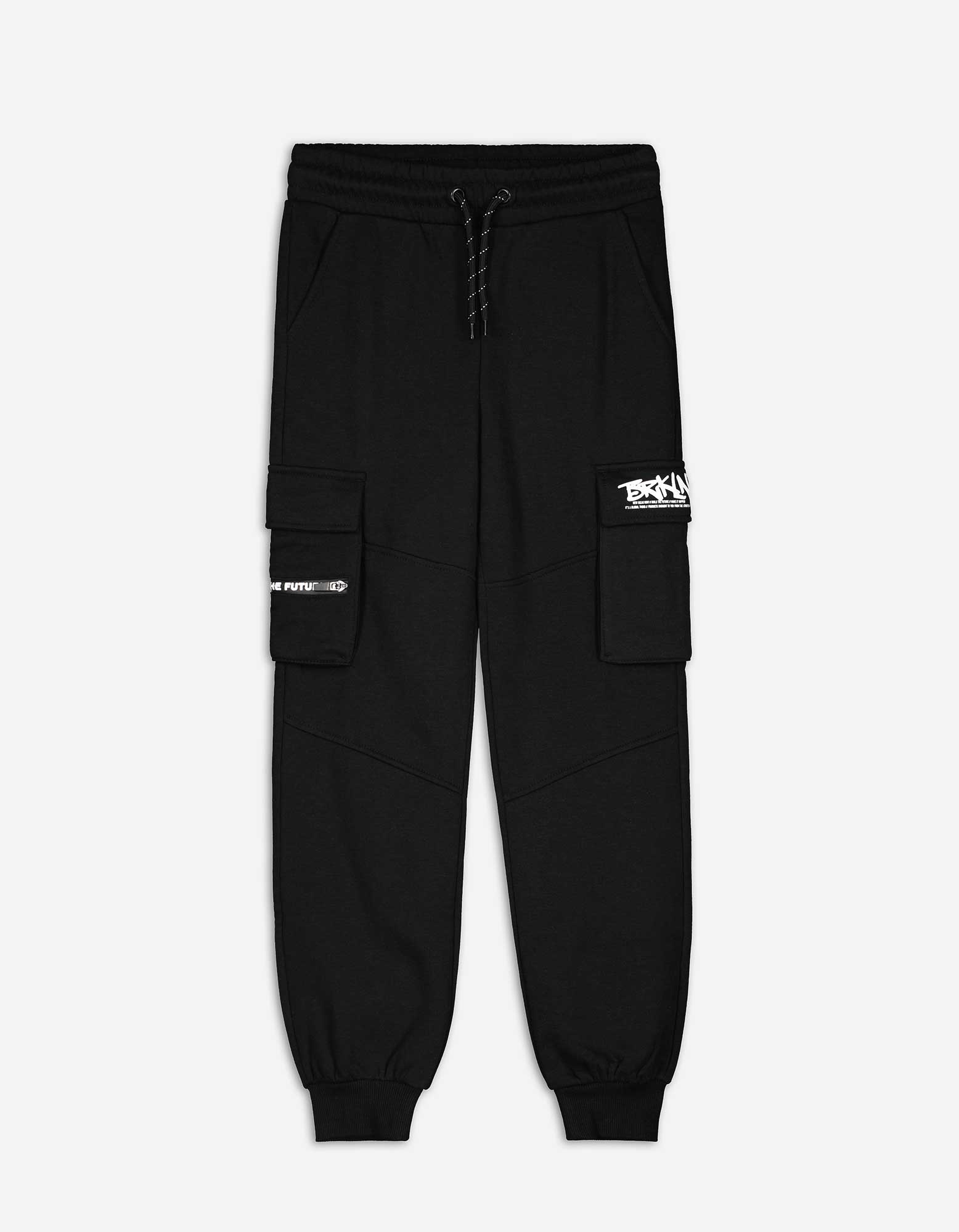 Kinder Cargohose - Sweat - schwarz, Takko, schwarz