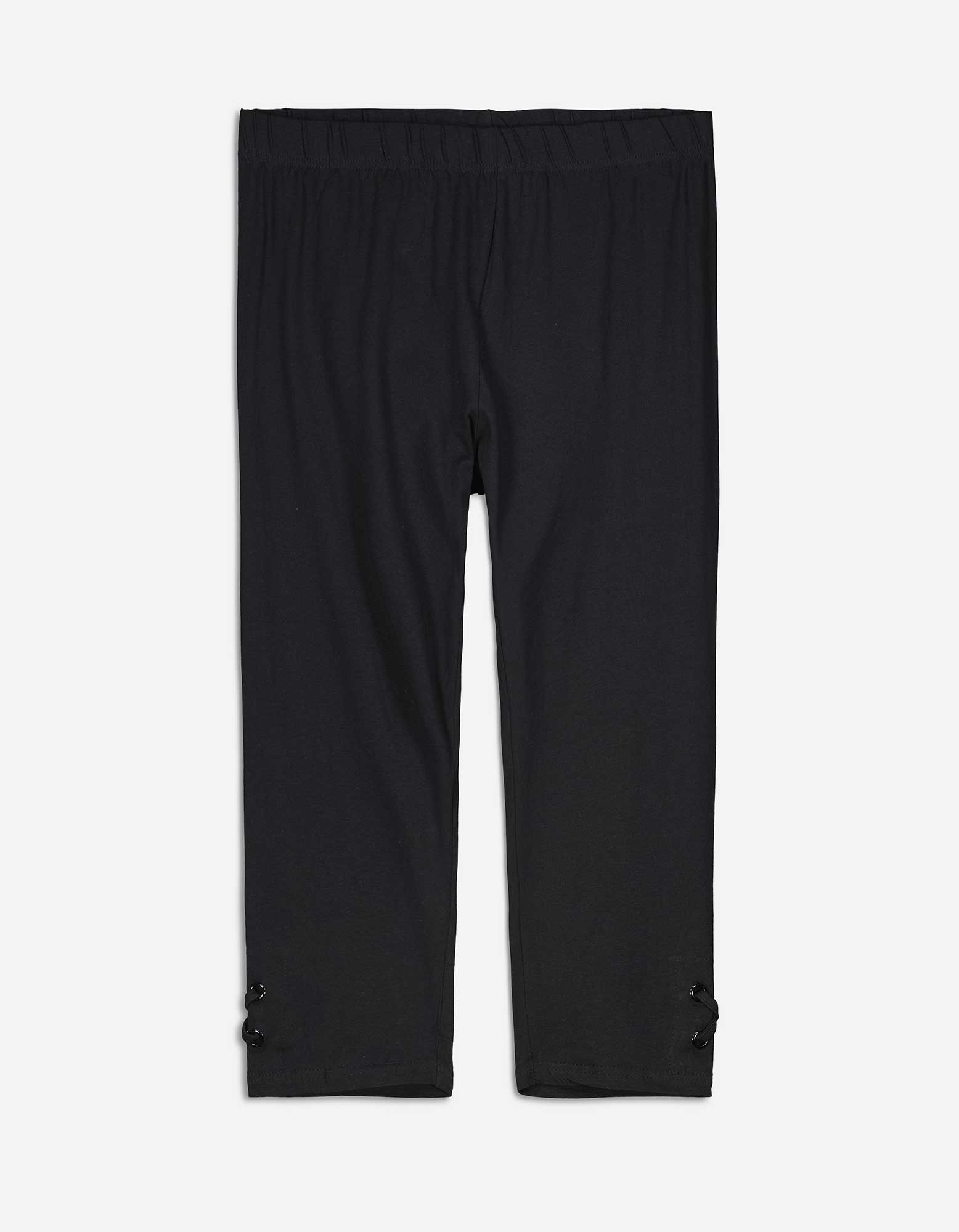 Damen Caprihose - 7/8-Länge, Takko, schwarz,