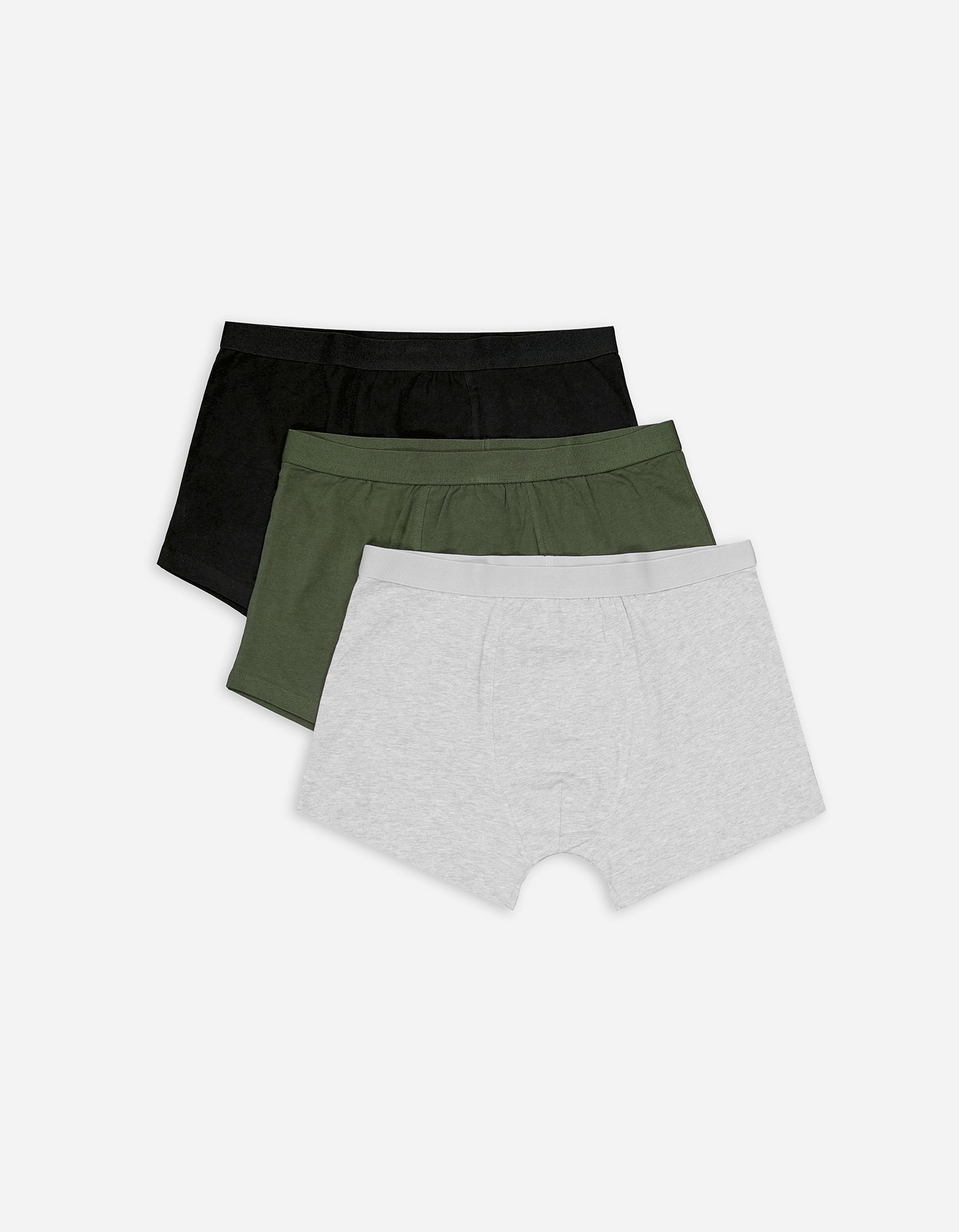 Herren Trunks - 3er-Pack, Takko, schwarz XXL