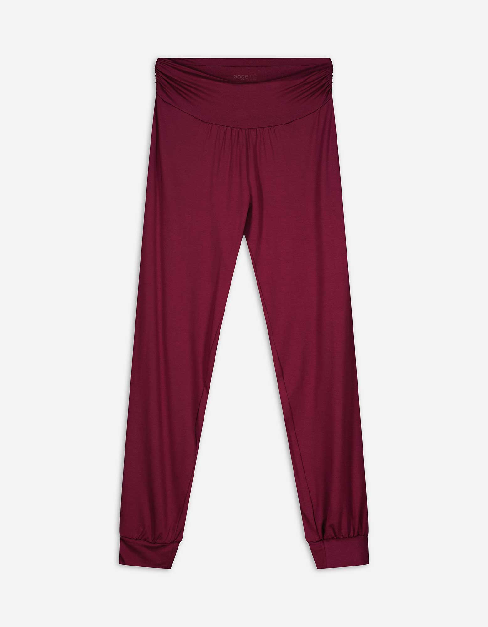 Damen Jogpants - LENZING™ ECOVERO™, Takko, dunkelrot XXL