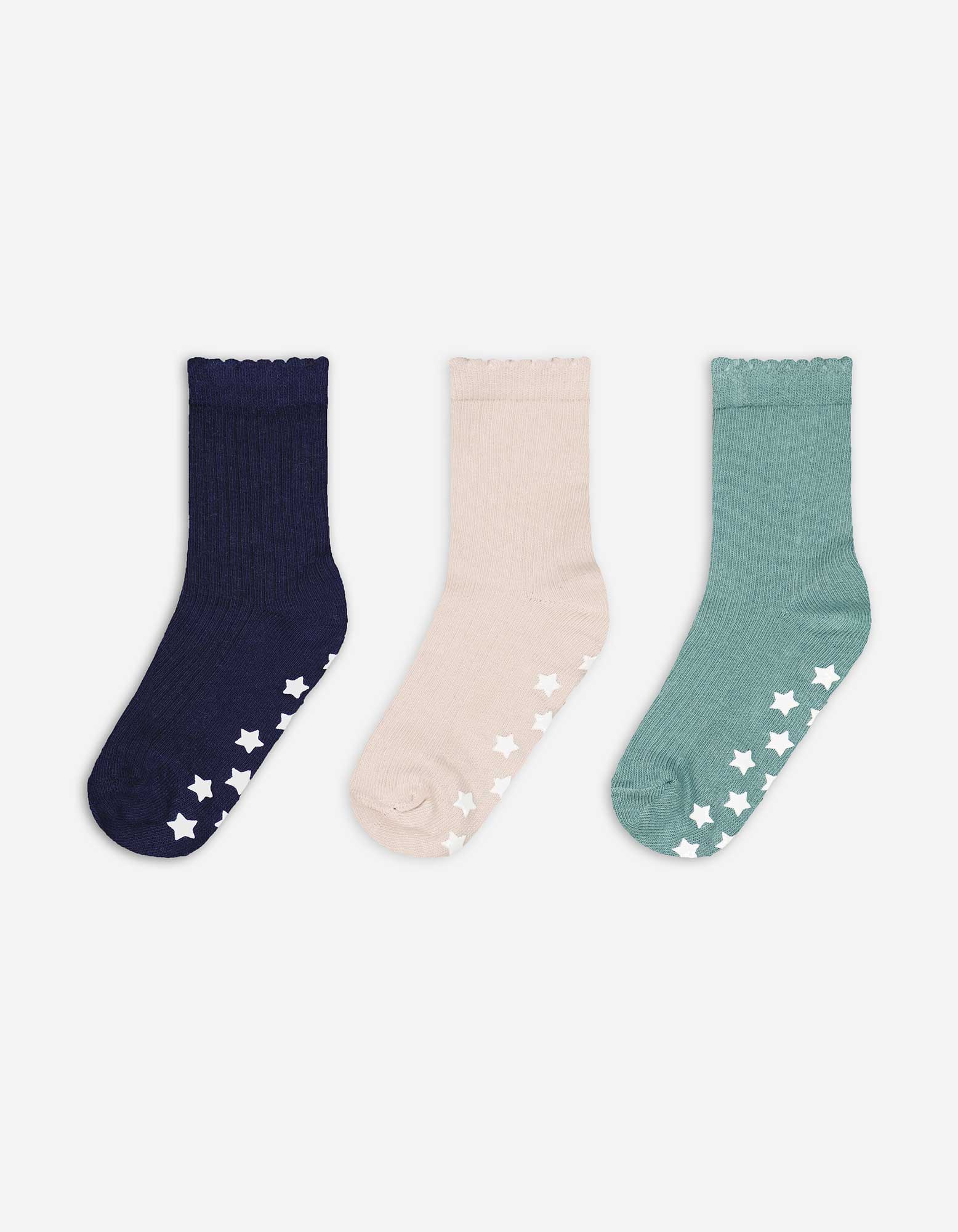 Kinder Socken - 3er-Pack, Takko, blau