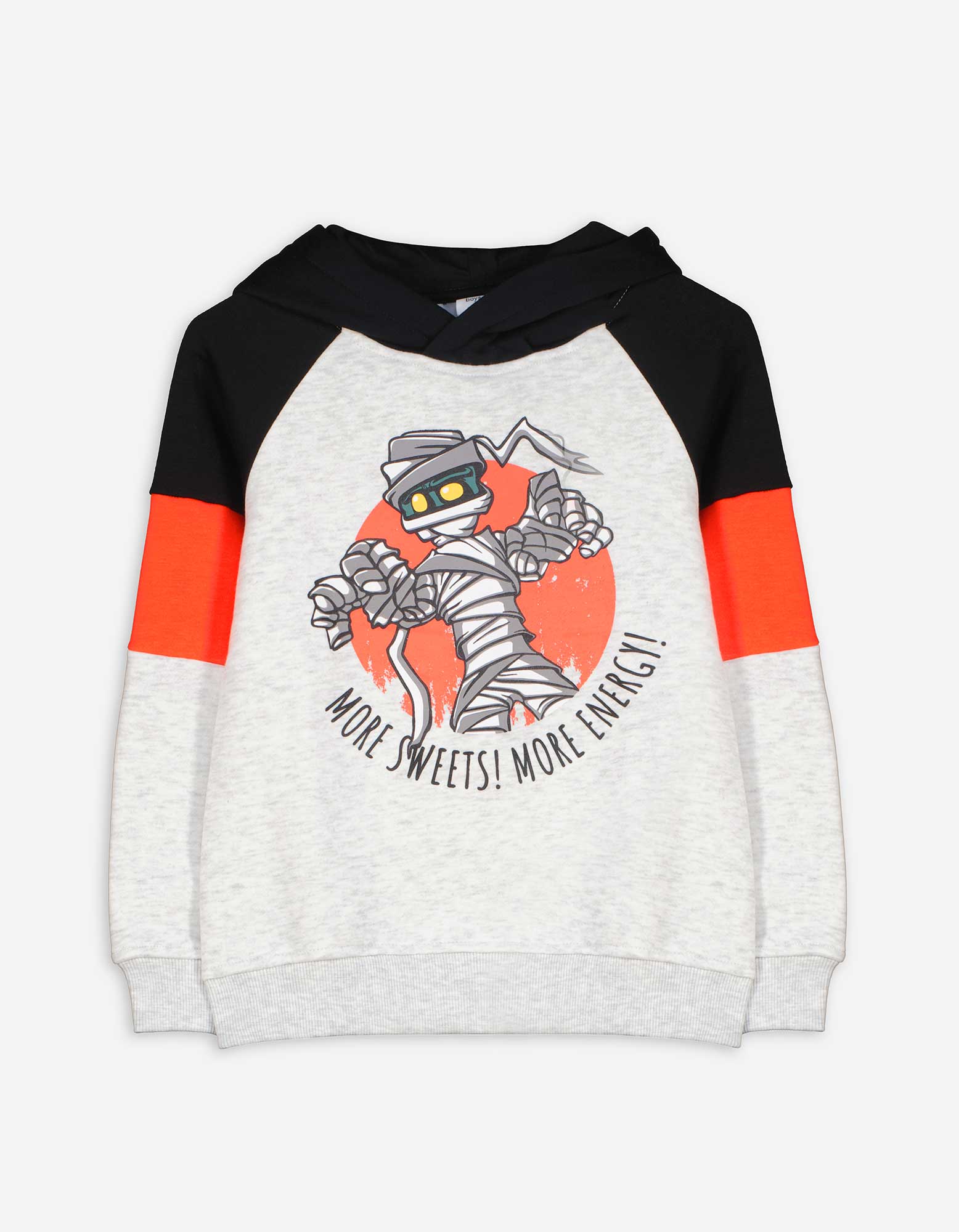 Kinder Sweatshirt - Halloween - hellgrau, Takko, hellgrau