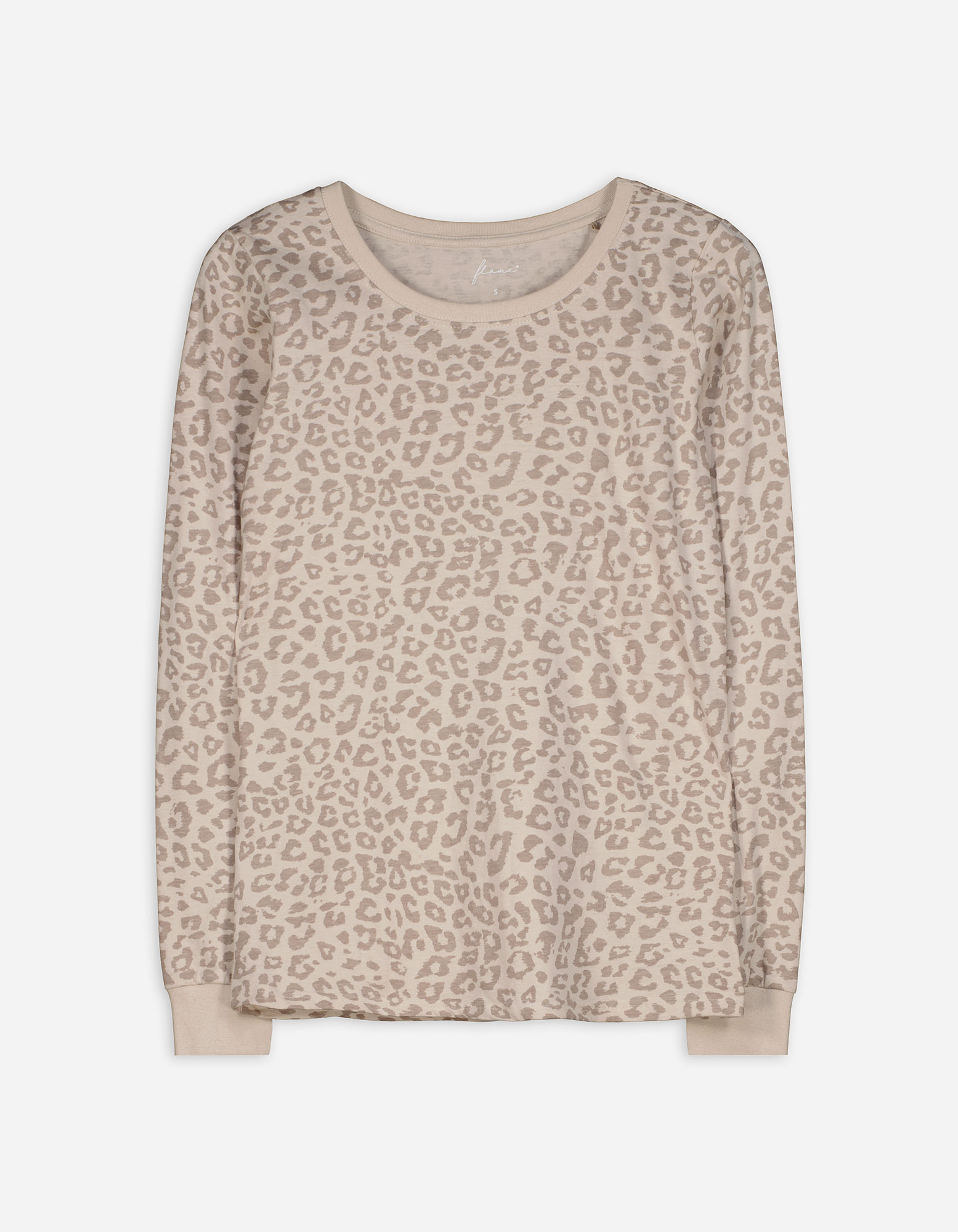 Damen Pyjamaobterteil - Leopardenmuster - grau, Takko, grau L