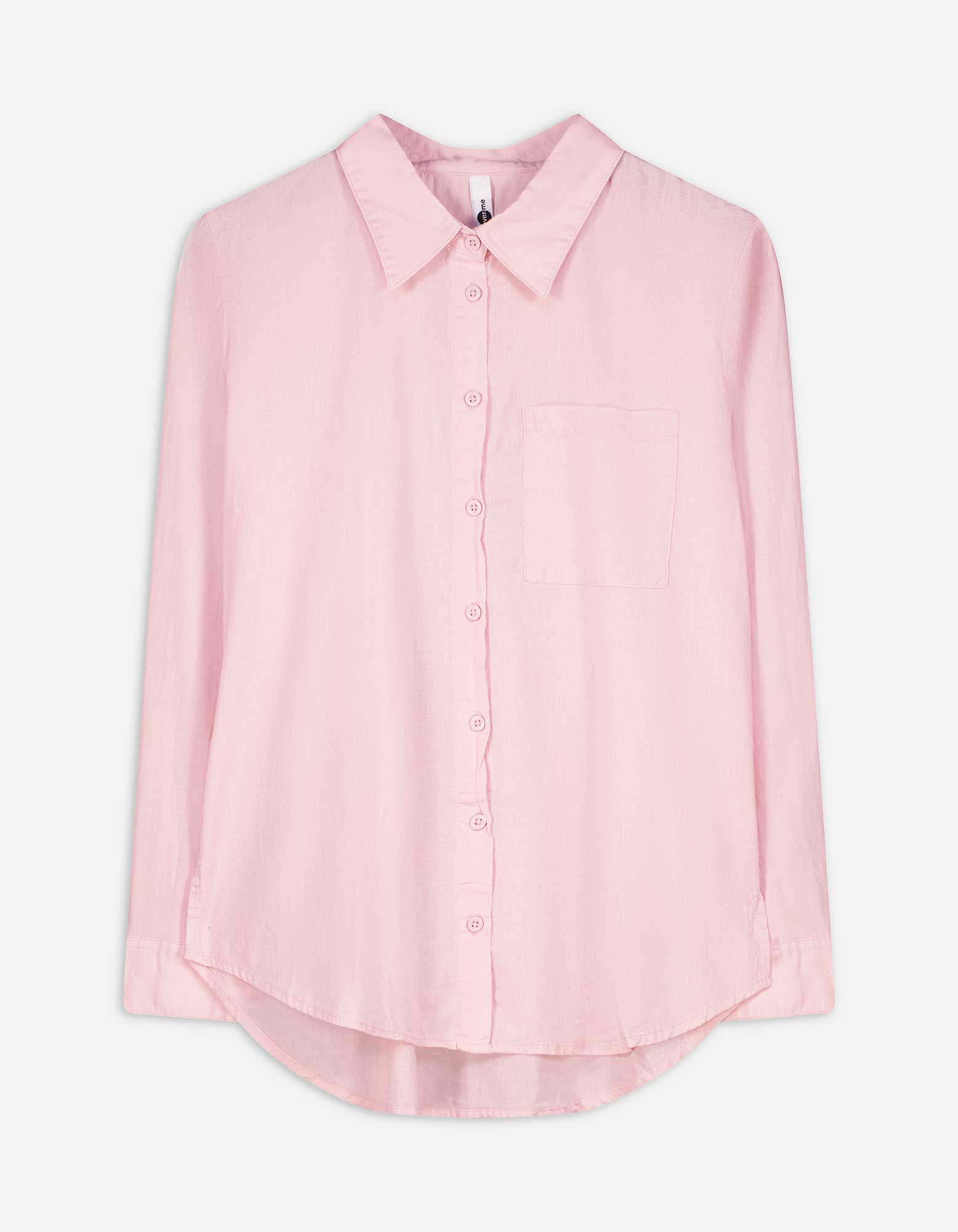 Damen Hemdbluse - Regulierbare Ärmellänge - rosa, Takko, rosa 40