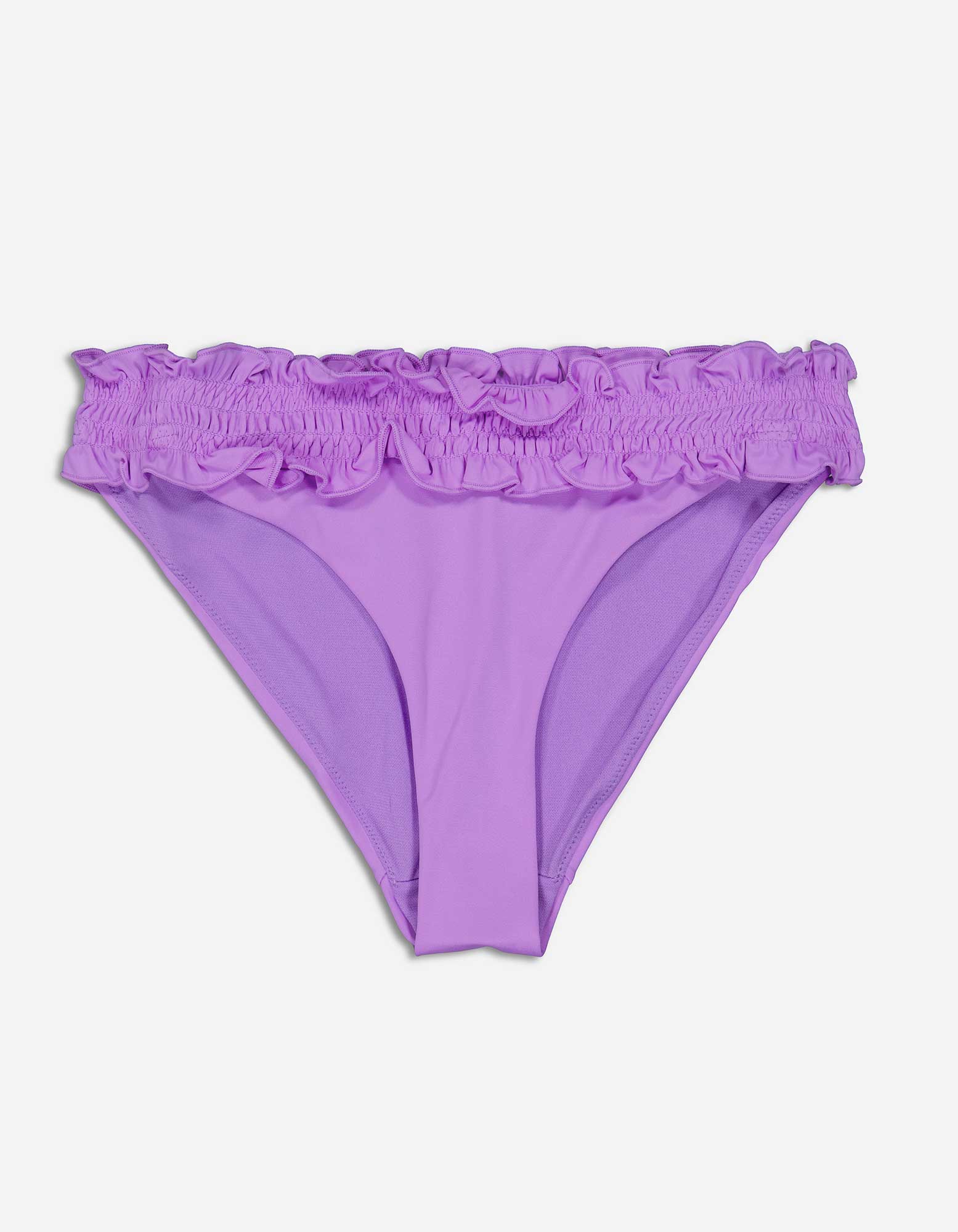 Damen Bikinislip - Volants, Takko, lila XS