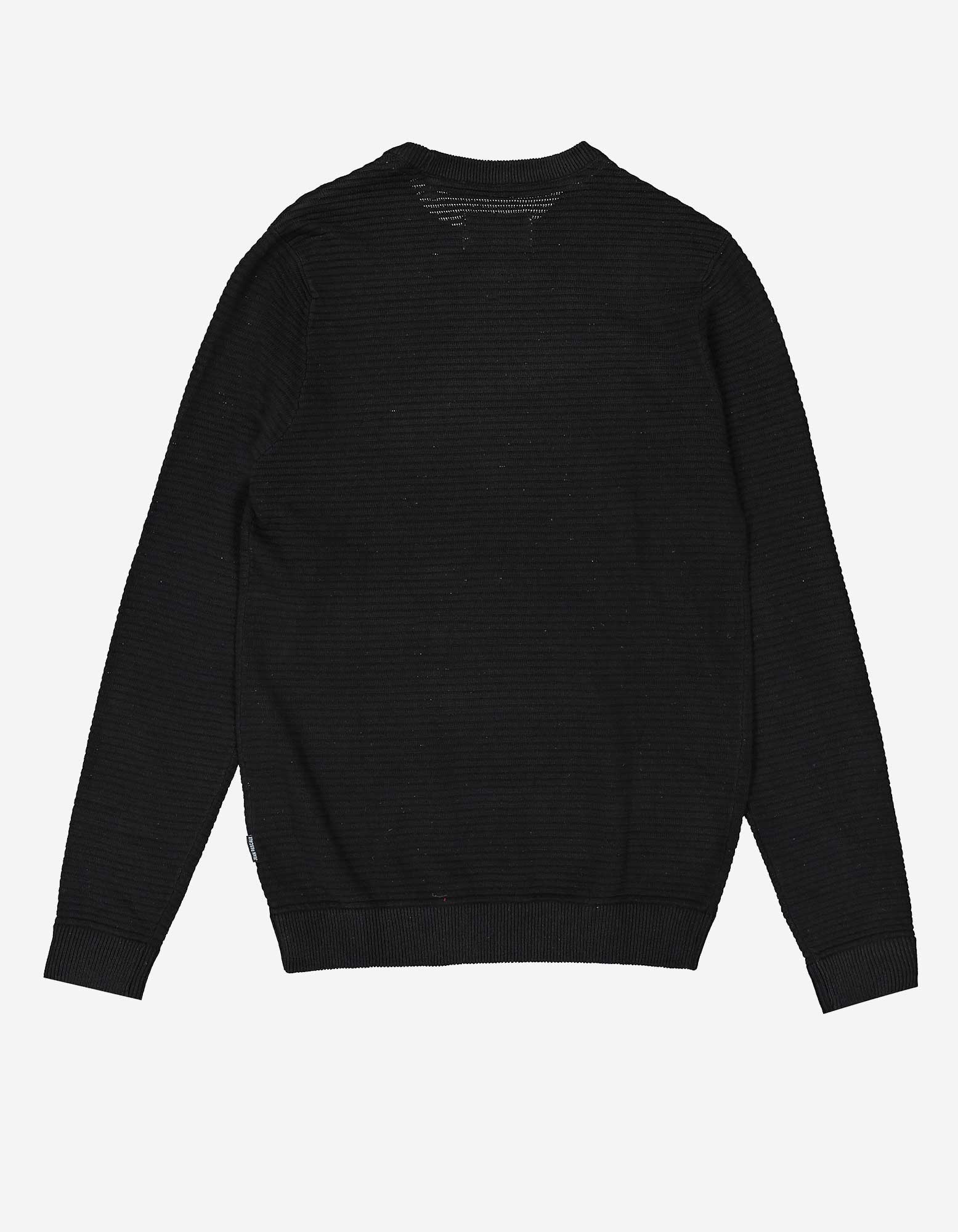 Herren Pullover - Label Patch - Takko Fashion