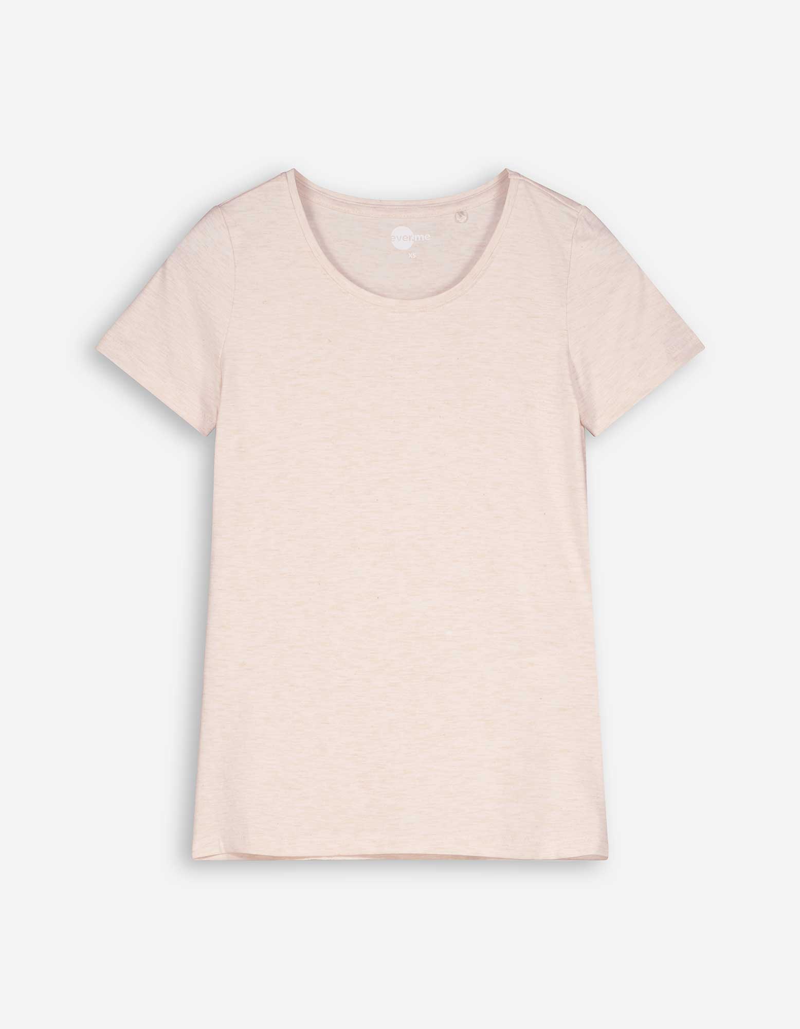 Damen T-Shirt - Basic, Takko, beige M