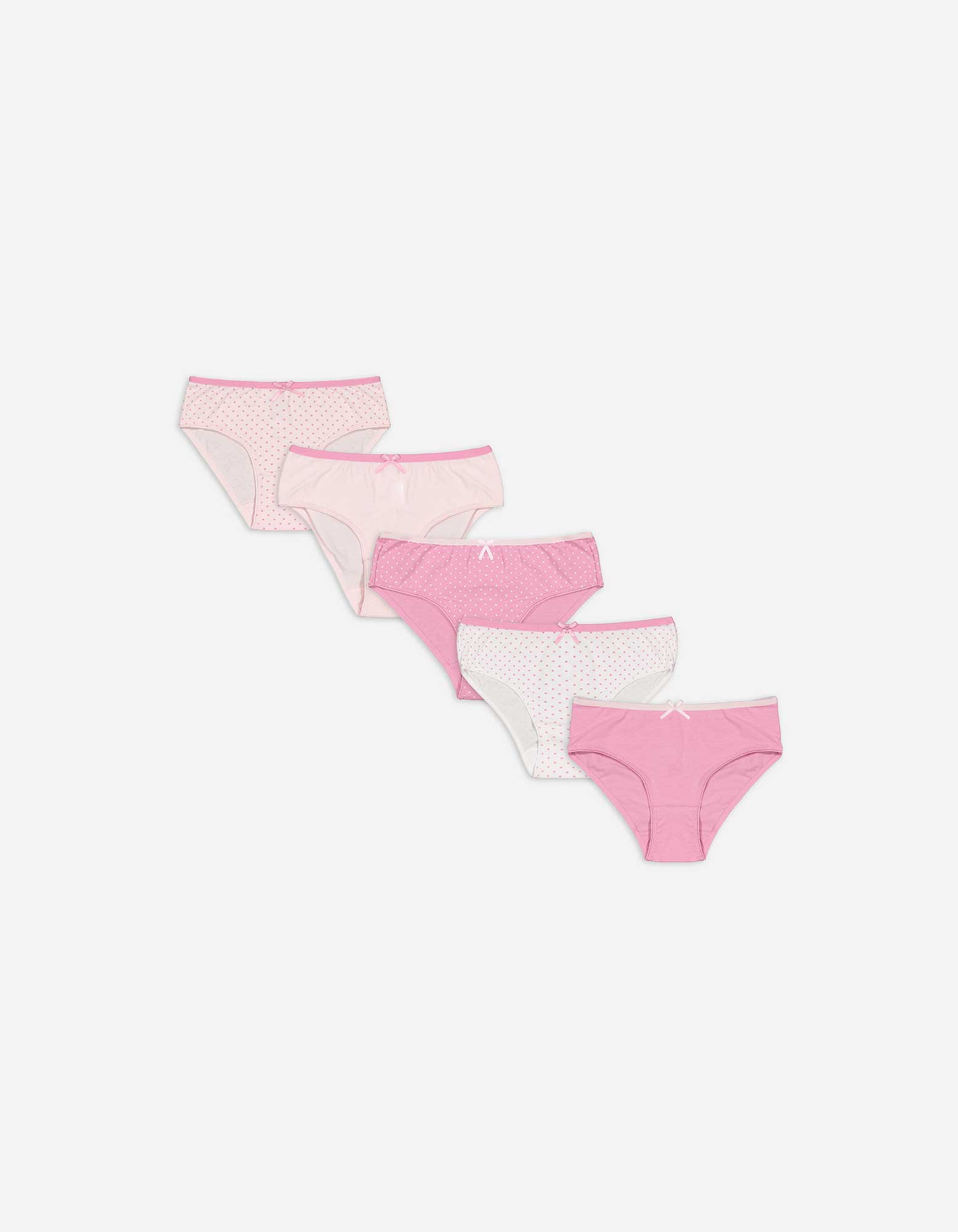 Kinder Slip - 5er-Pack, Takko, rosa