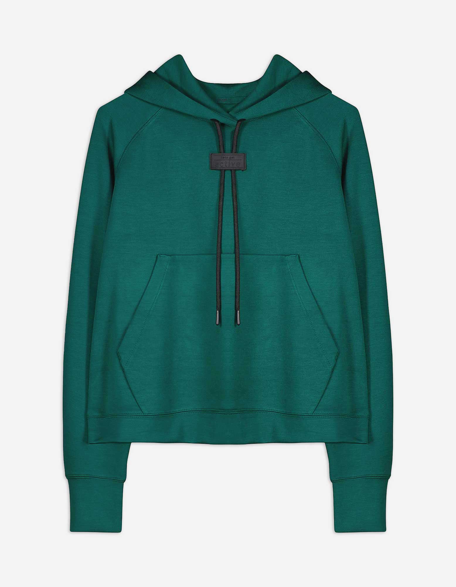 Damen Hoodie - Soft-Touch, Takko, dunkelgrün XL