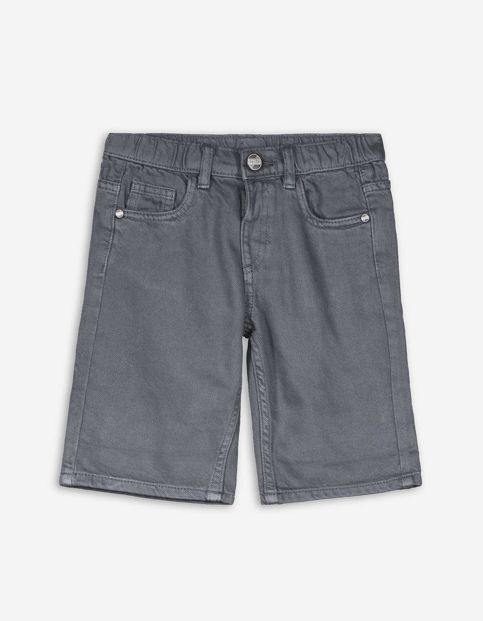 Kinder Bermuda  - Straight Fit, Takko, grau