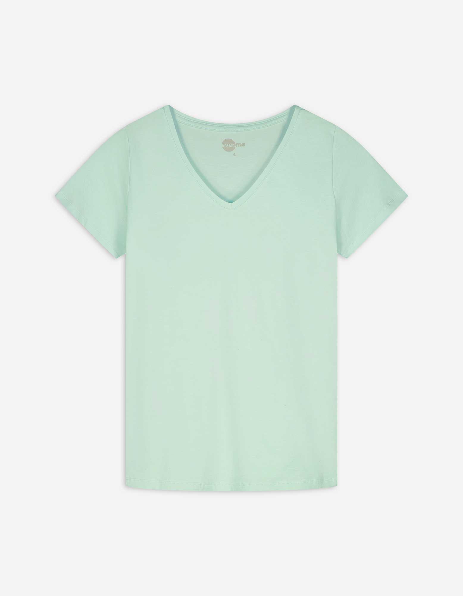 Damen T-Shirt - Basic, Takko, hellgrün L