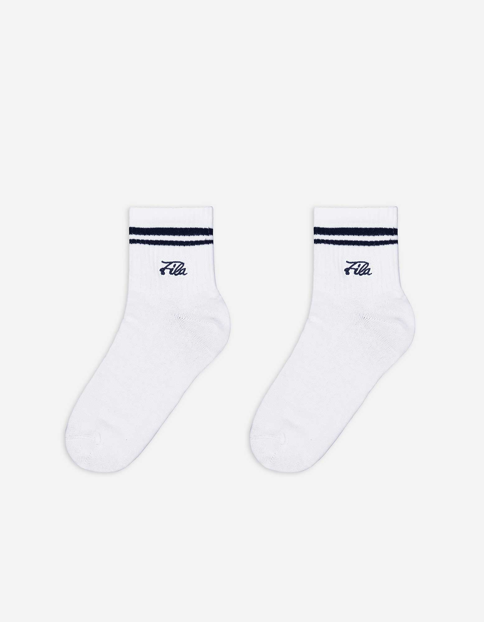 Damen Socken - 2er-Pack Fila, Takko, weiß 35-38