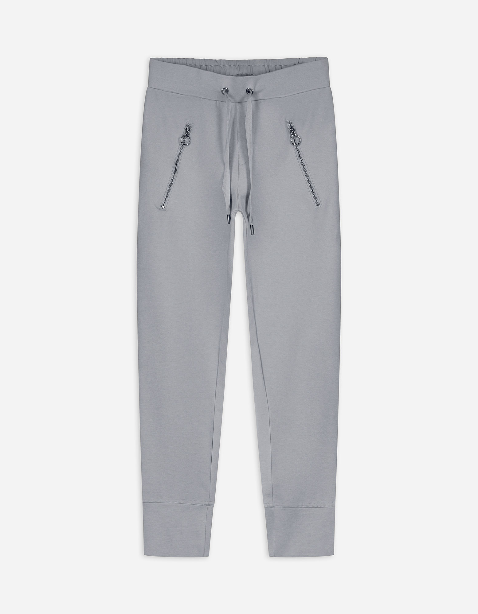 Damen Jogpants - Tunnelzug am Bund, Takko, grau XS