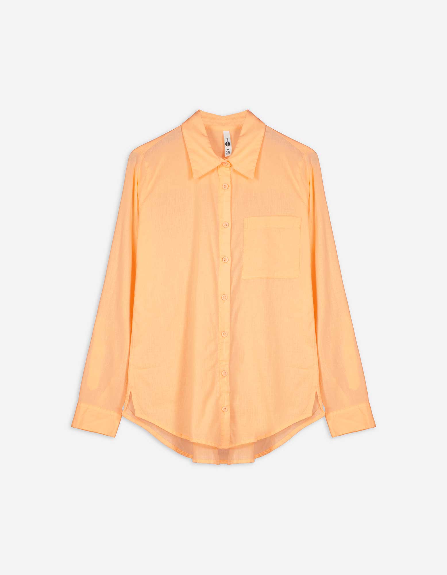 Damen Hemdbluse - Regulierbare Ärmellänge, Takko, orange 42