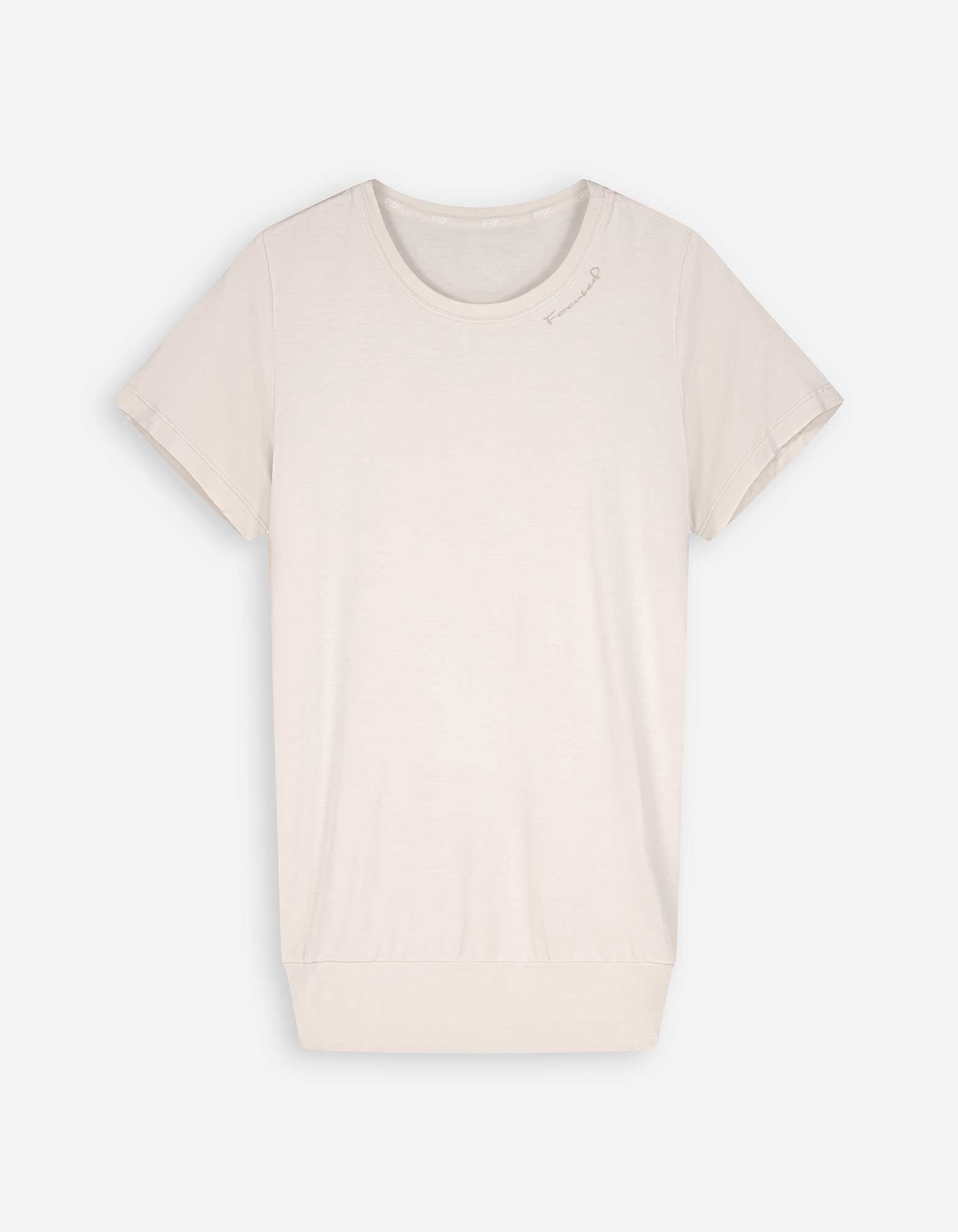 Damen T-Shirt - LENZING™ ECOVERO™, Takko, beige XXL